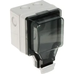 Priza simpla de exterior 230V/16A ATLO-S1IP6 IP66 ATLO - 1
