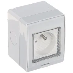 Priza simpla de exterior 230V/16A ATLO-S1IP5 IP55 ATLO - 1