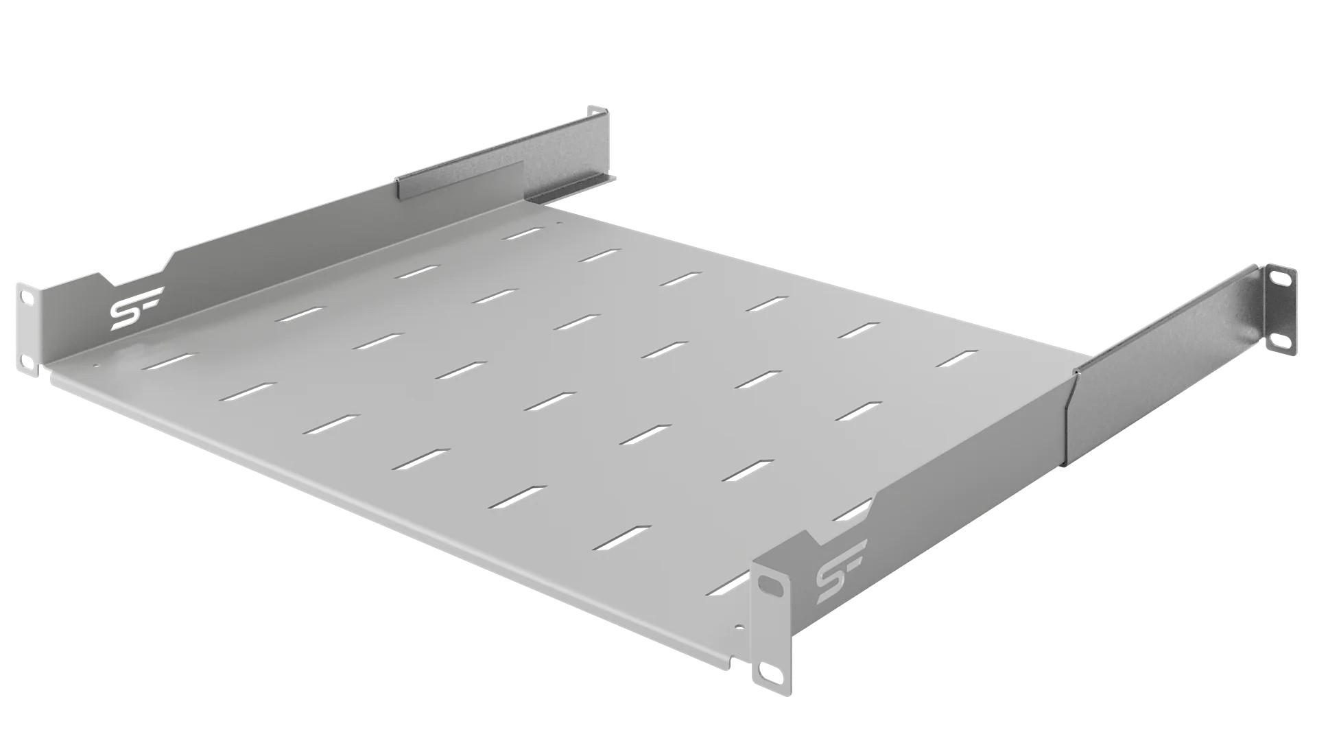 RACK Standard adjustable shelf 1U 19" 350 grey