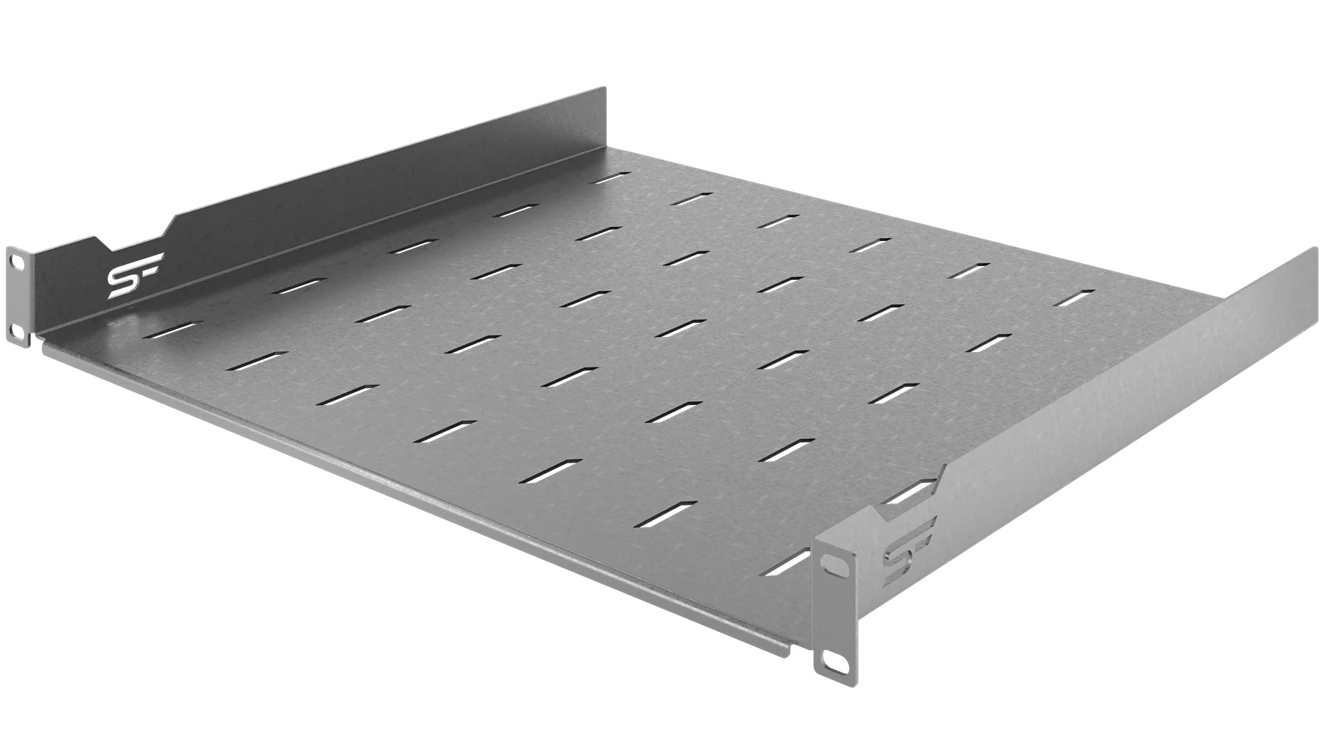 RACK Standard fixed shelf 1U 19" 400 galvanized