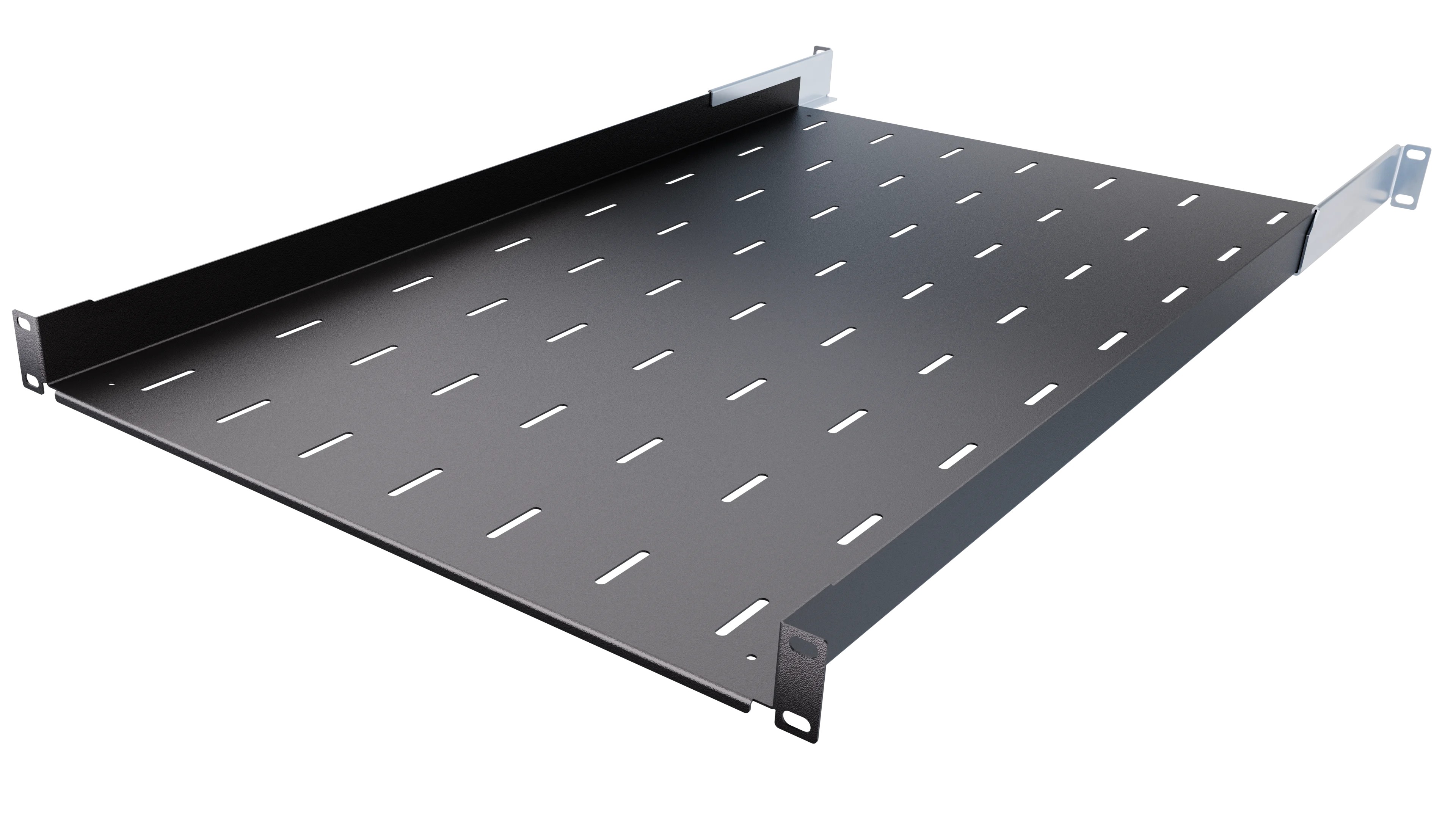 RACK Eco adjustable shelf 1U 19" 750 black