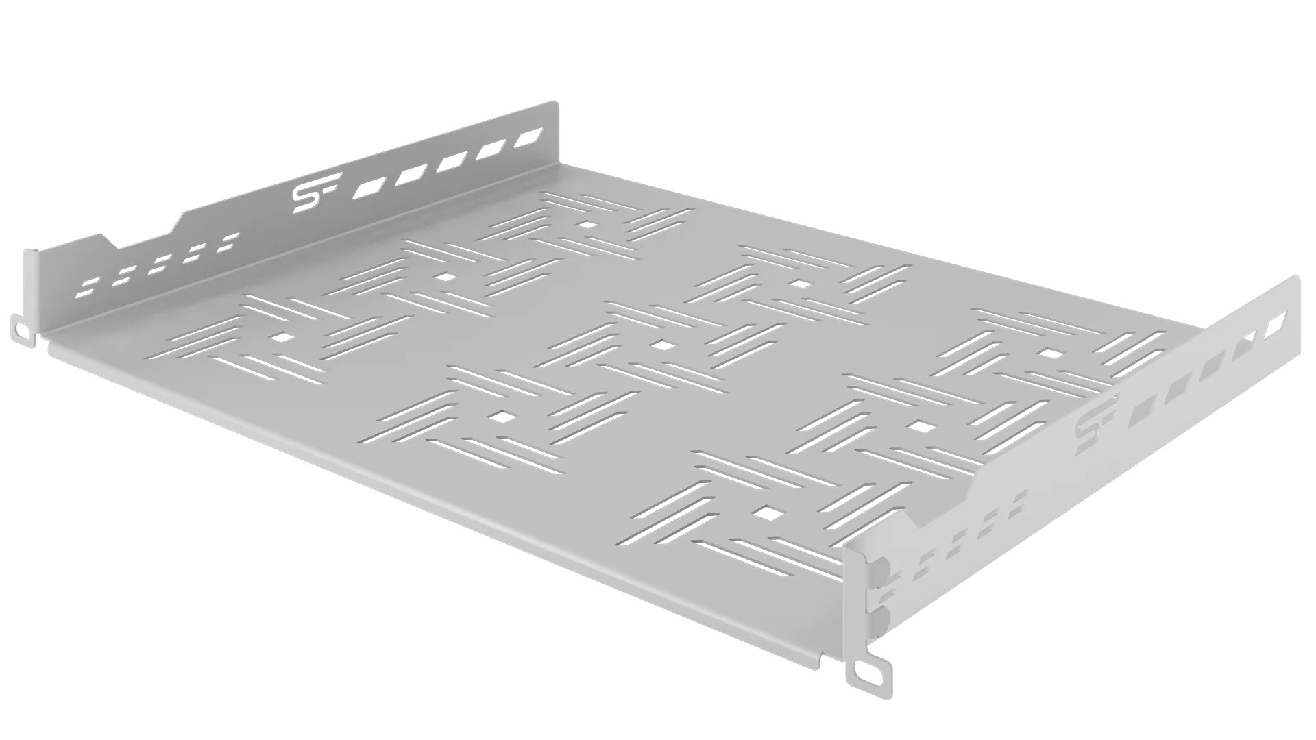 RACK Professional fixed shelf 1U 19" 350 grey
