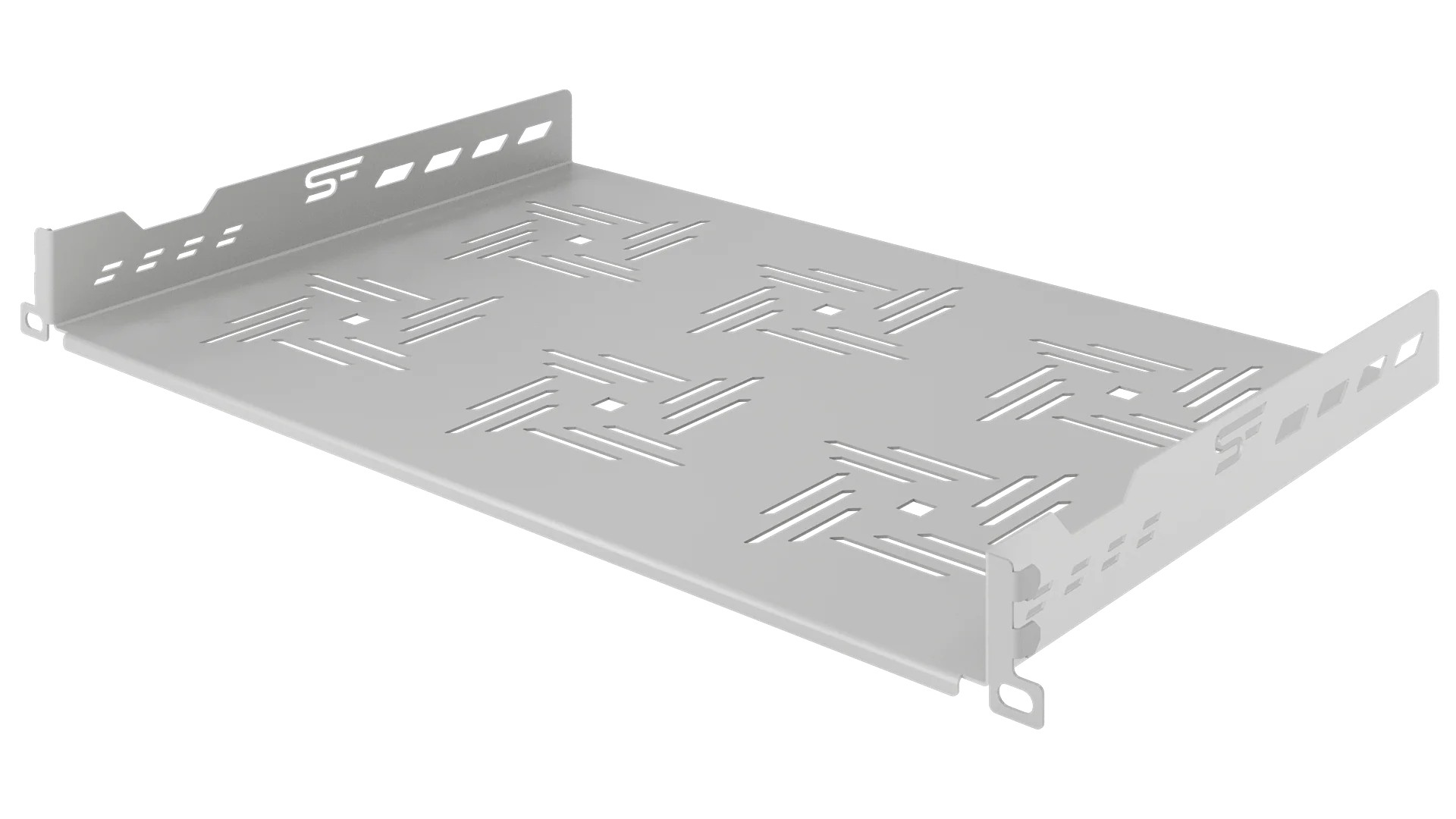 RACK Professional fixed shelf 1U 19" 300 grey