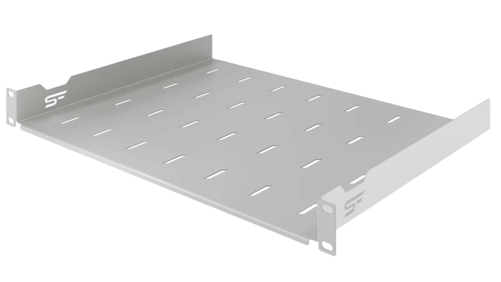 RACK Standard fixed shelf 1U 19" 350 grey