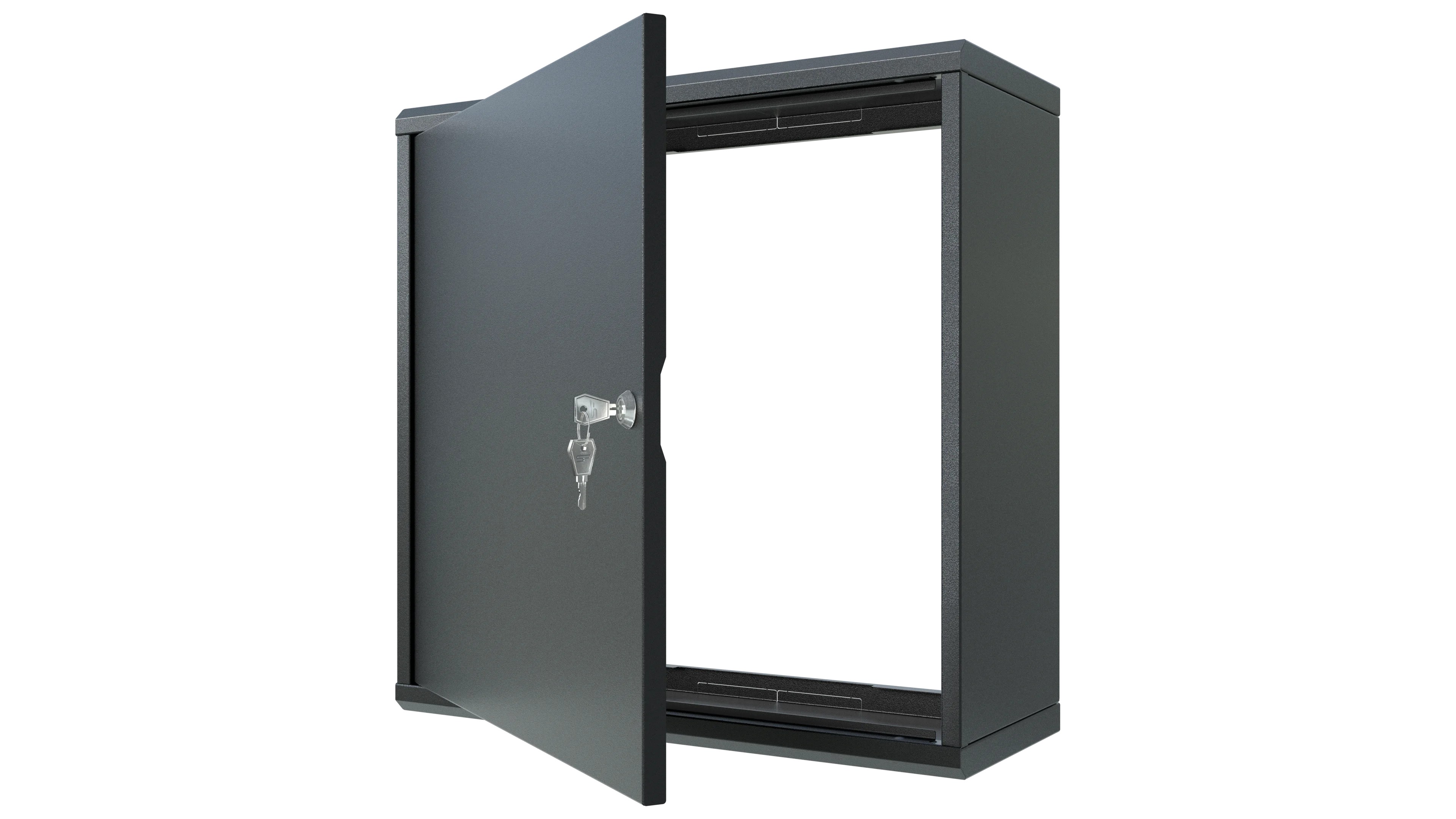 Carcasă metalică 500x500x200 mm neagră Stalflex MB-500x500x200-UA-B