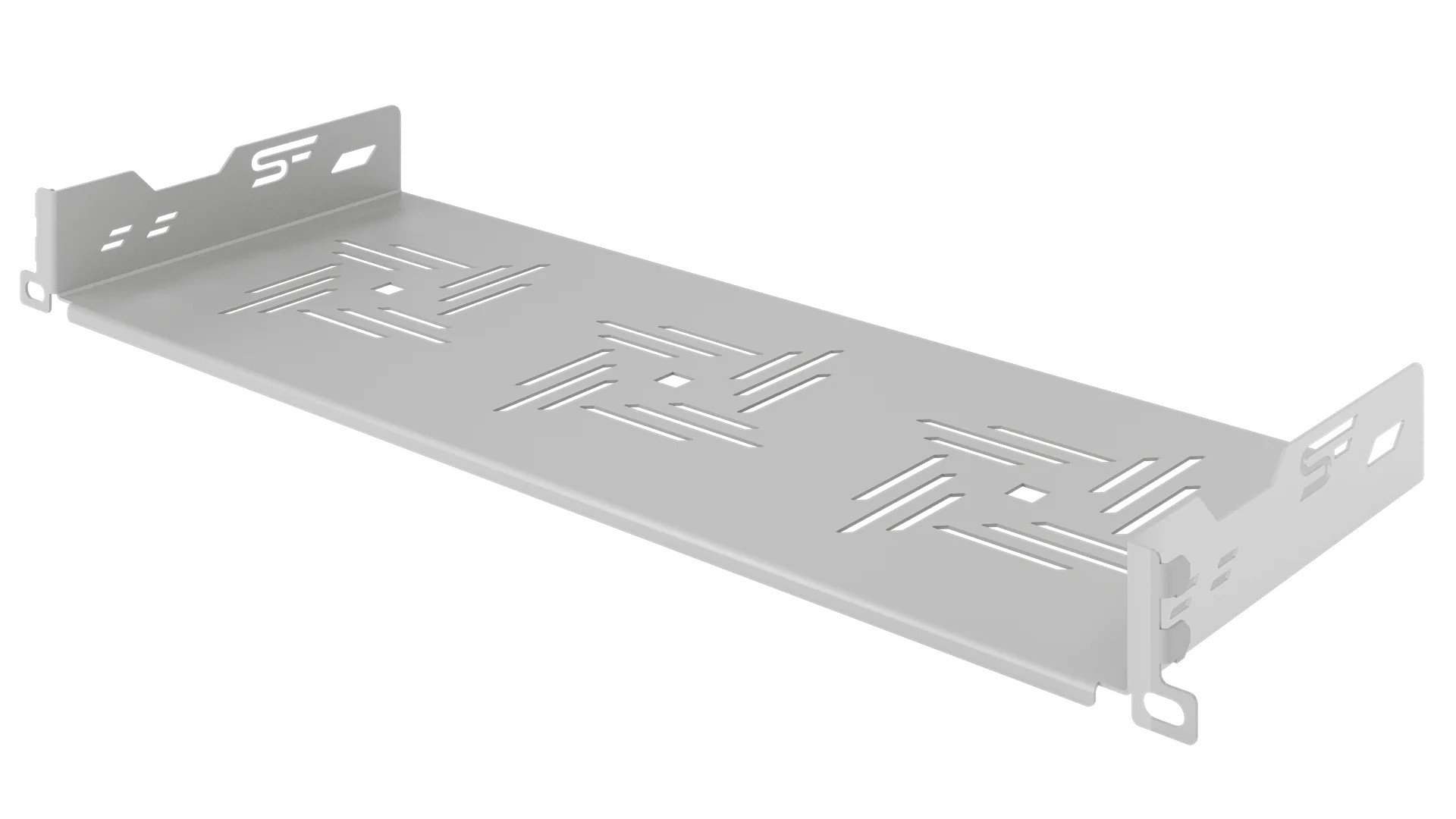RACK Professional fixed shelf 1U 19" 170 grey