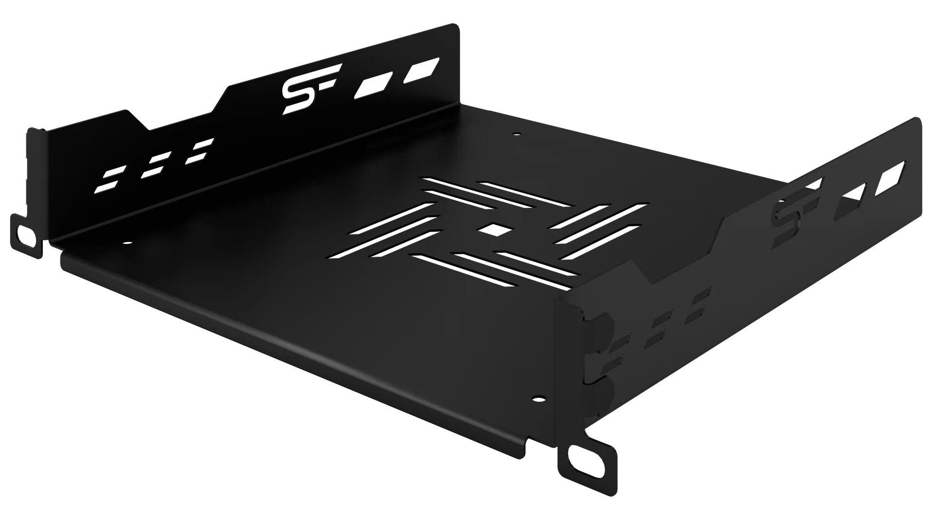 RACK Professional fixed shelf 1U 10" 220 black