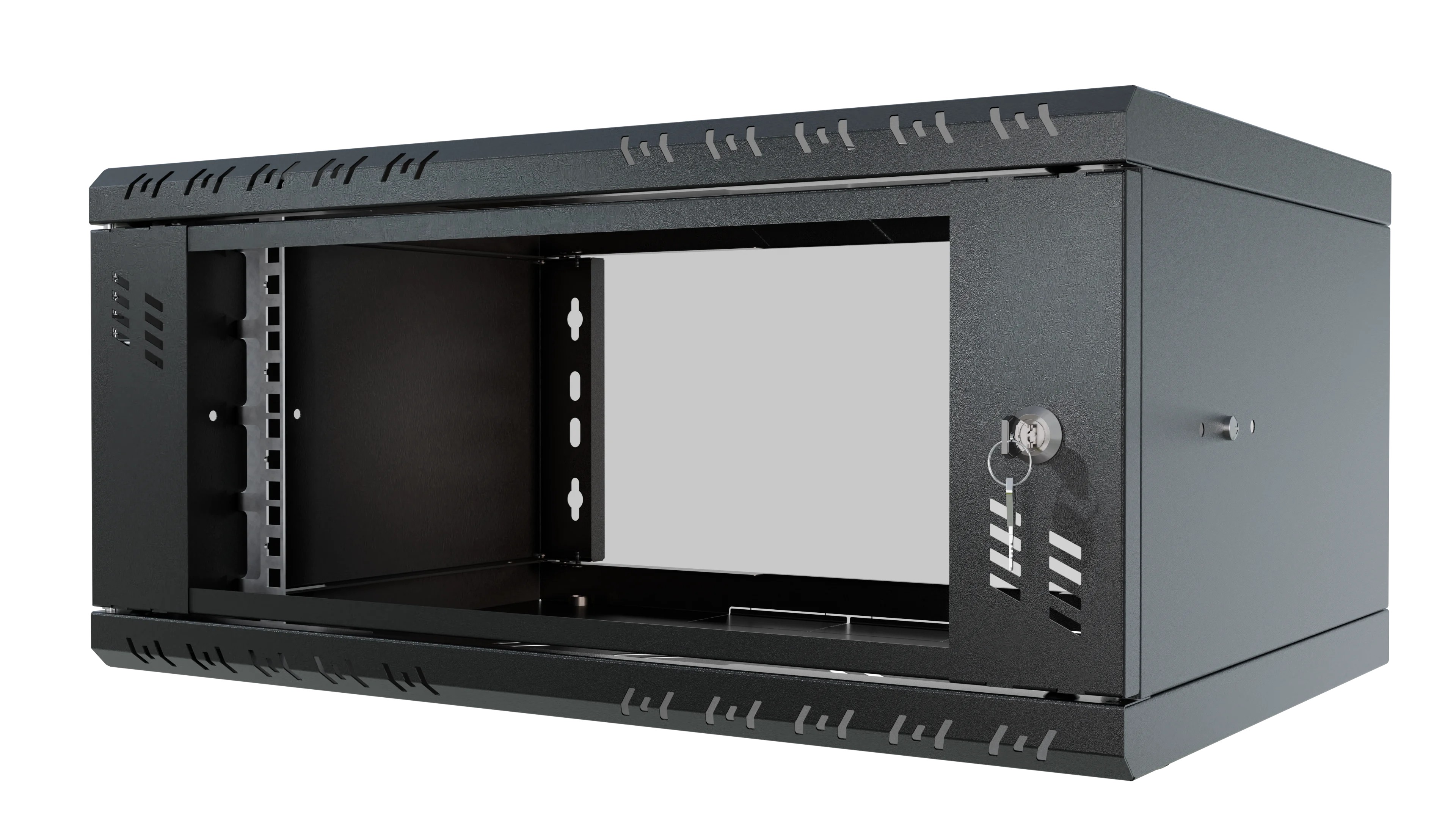 Standard RACK cabinet 19" 4U 350 glass black