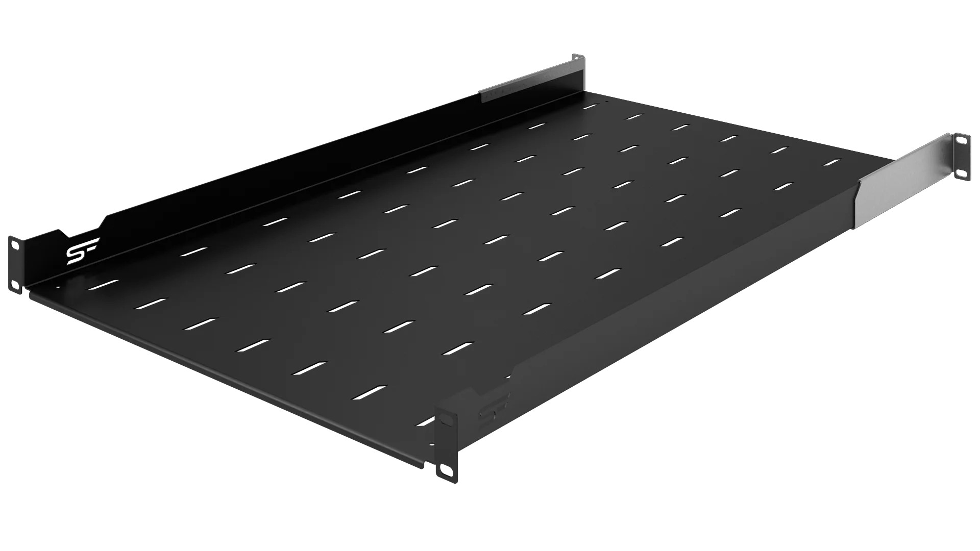 RACK Standard adjustable shelf 1U 19" 750 black