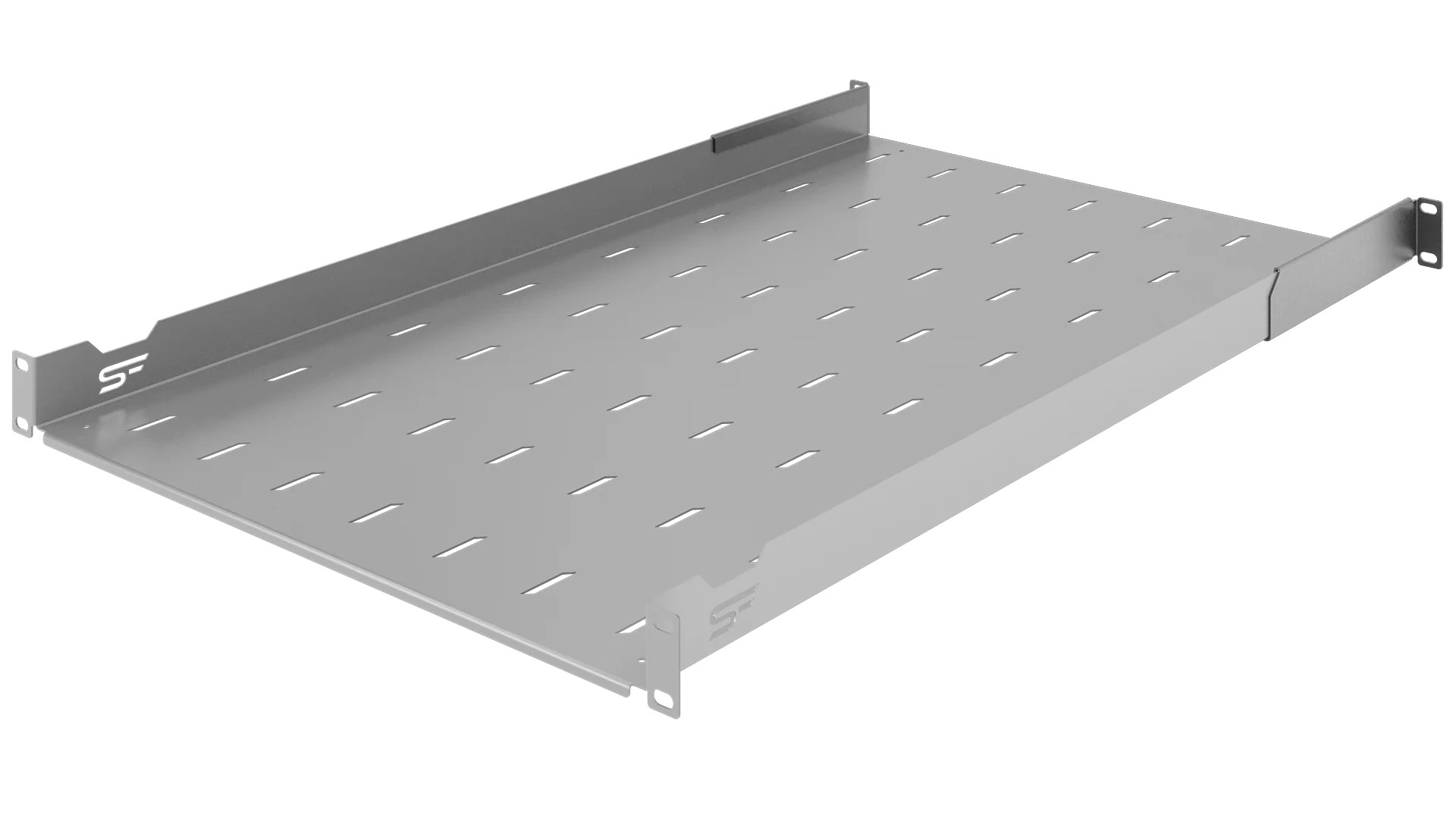 RACK Standard adjustable shelf 1U 19" 750 grey