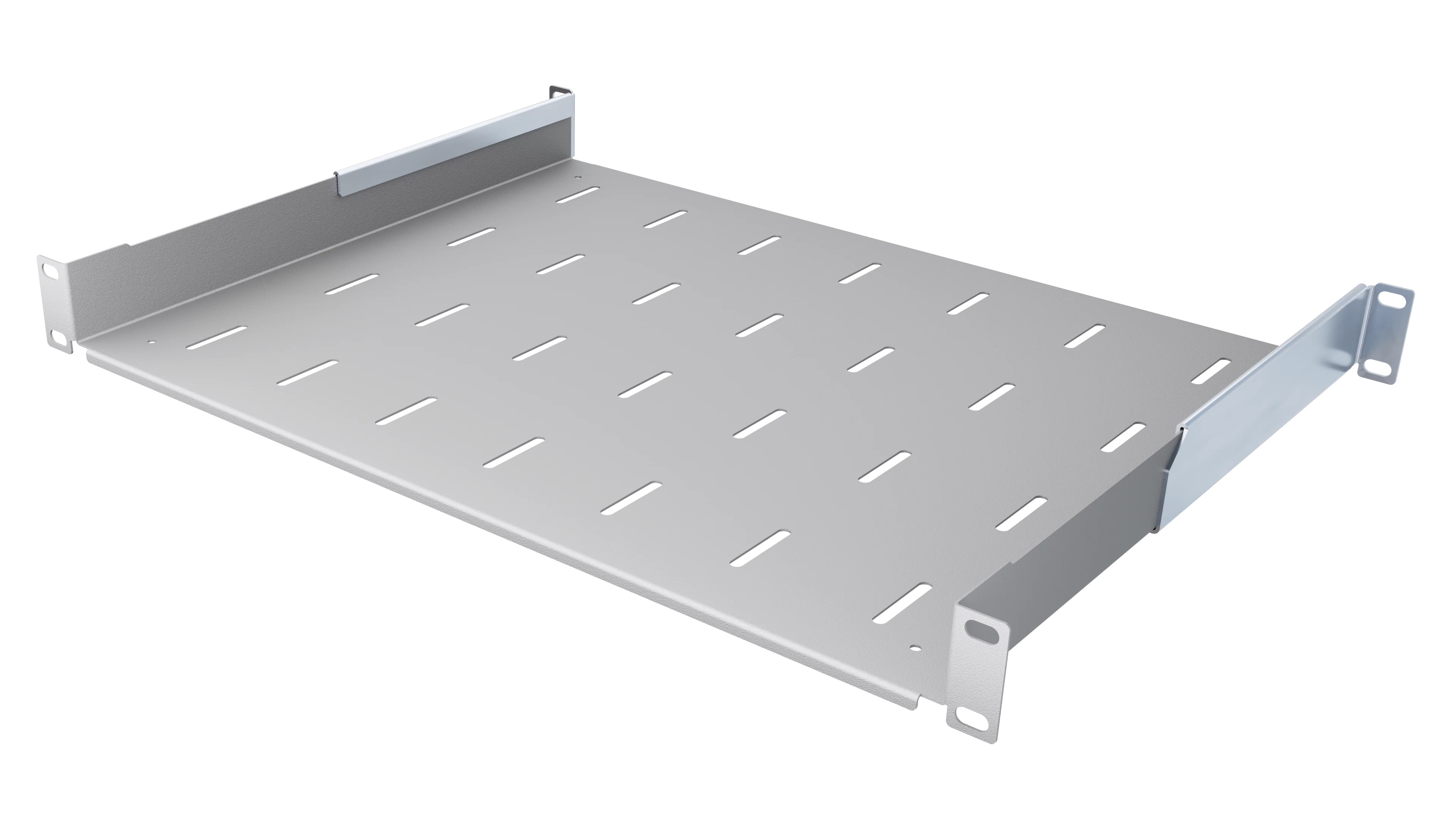 RACK Eco adjustable shelf 1U 19" 350 grey