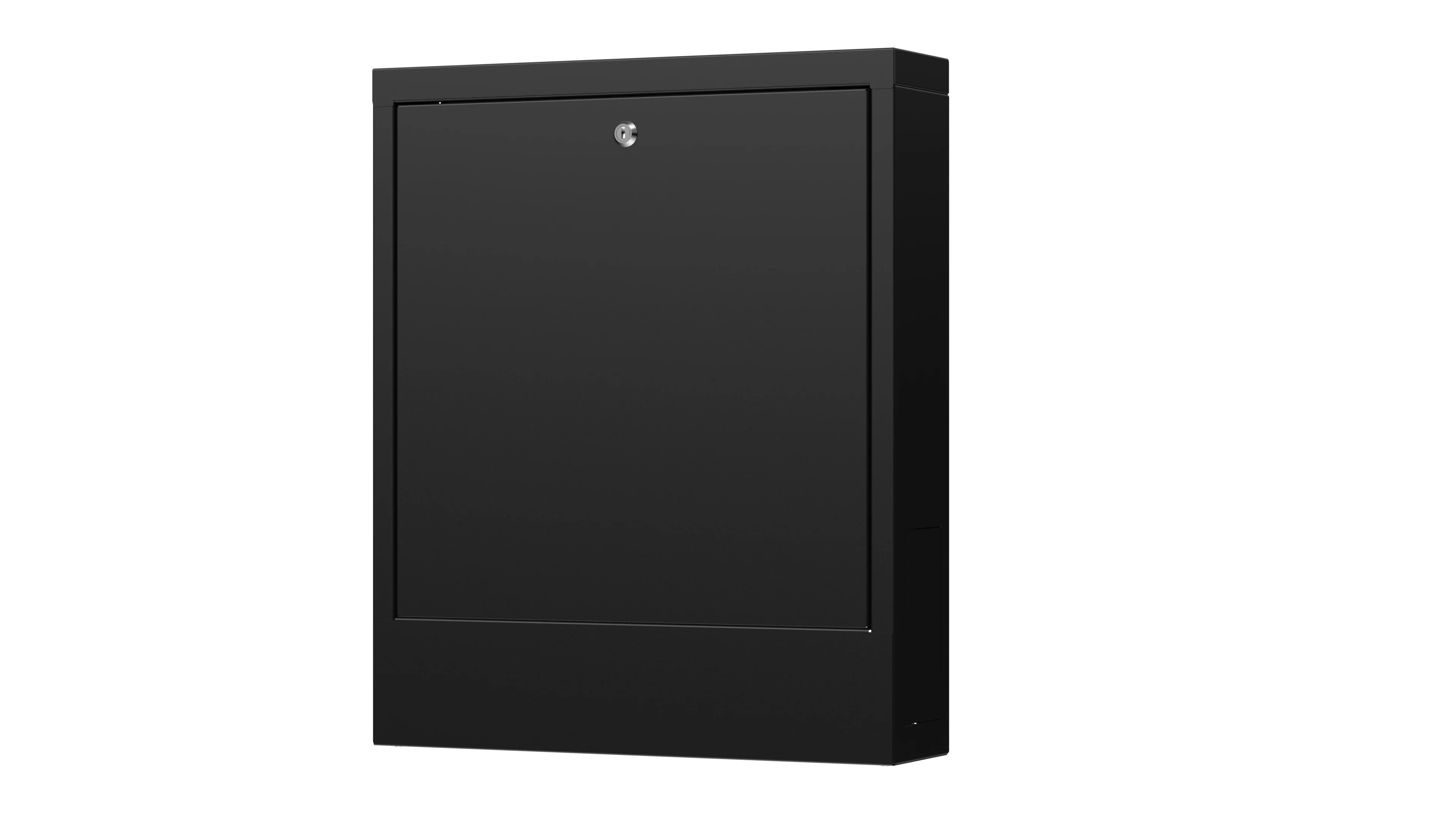 Cutie aparentă neagră 485mm pentru distribuitor încălzire în podea ORN-2