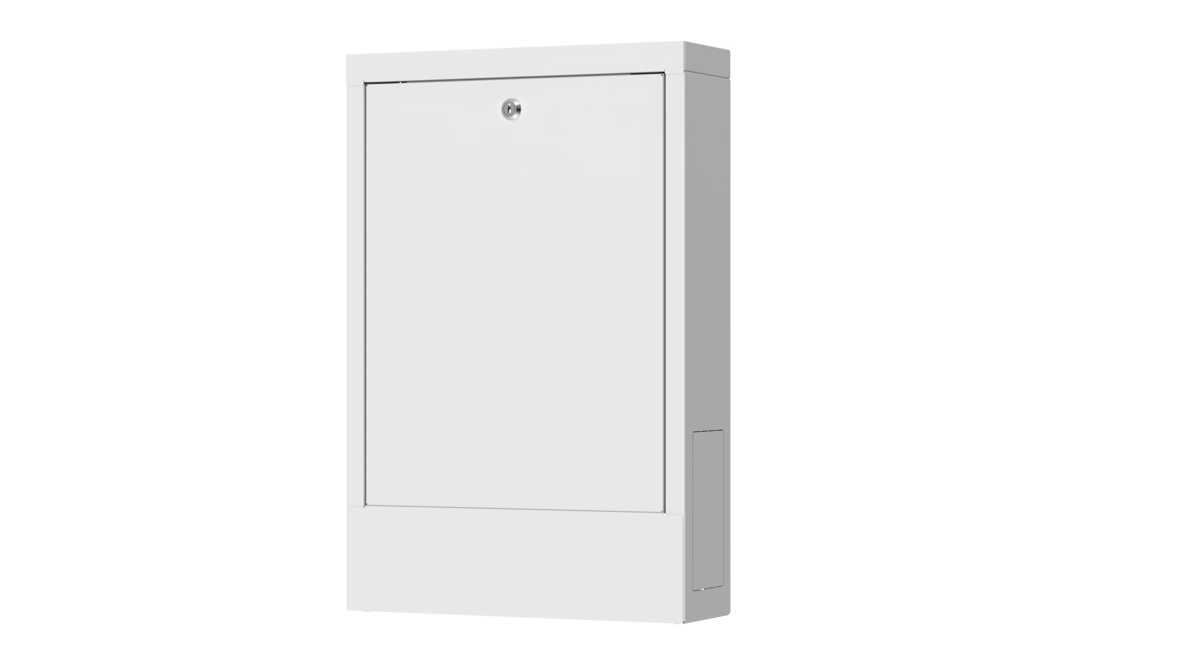 Cutie aparentă albă 385mm pentru distribuitor încălzire în podea ORN-1
