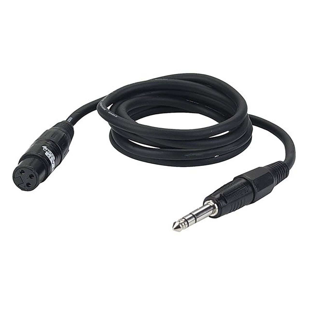Cablu audio balansat 3M Dap Audio FL03 3 , XLR mama 3P, jack 6.3 tata stereo