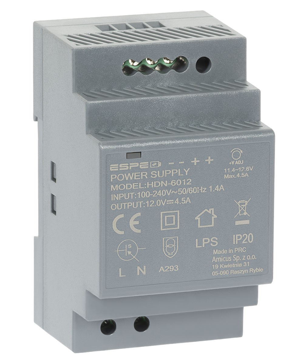 Sursă de alimentare ESPE HDN-6012 (12V, 5.4A, 54W)
