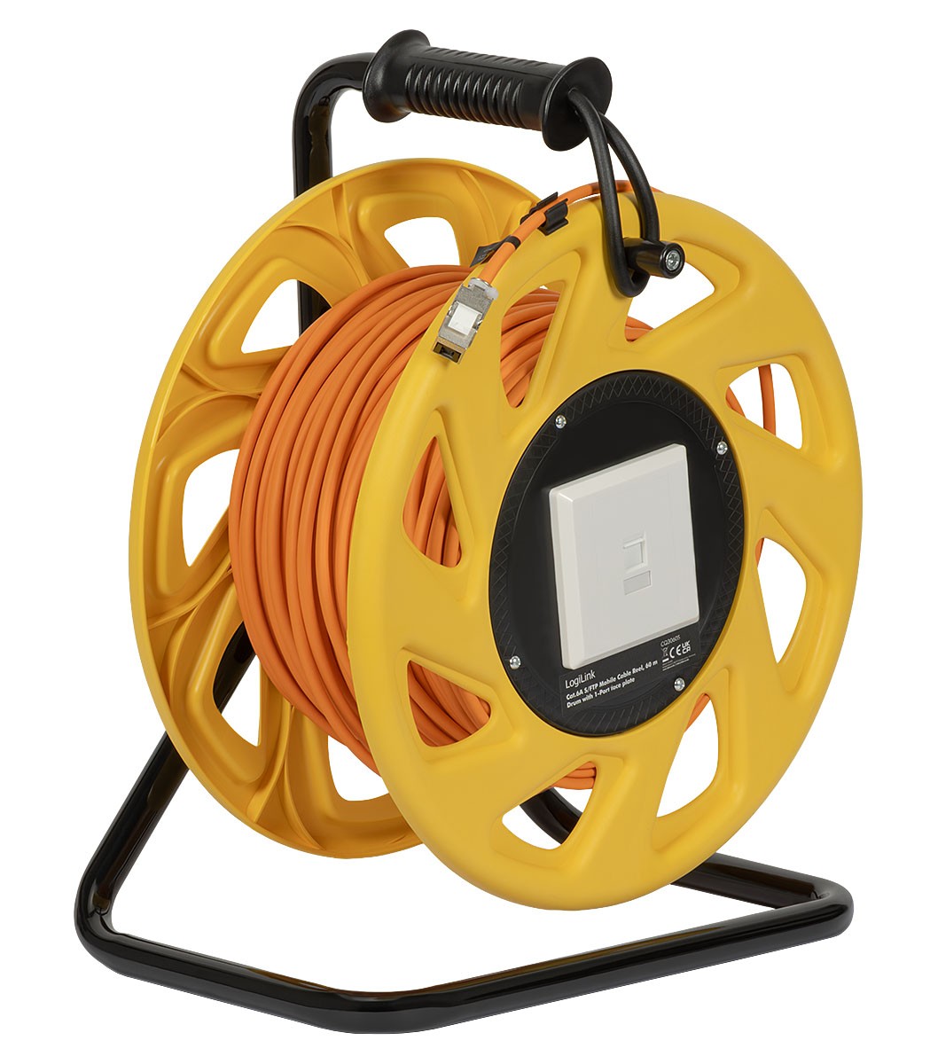 Patchcord RJ45 FTP Cat.6A 500MHz 60m cu tambur derulare