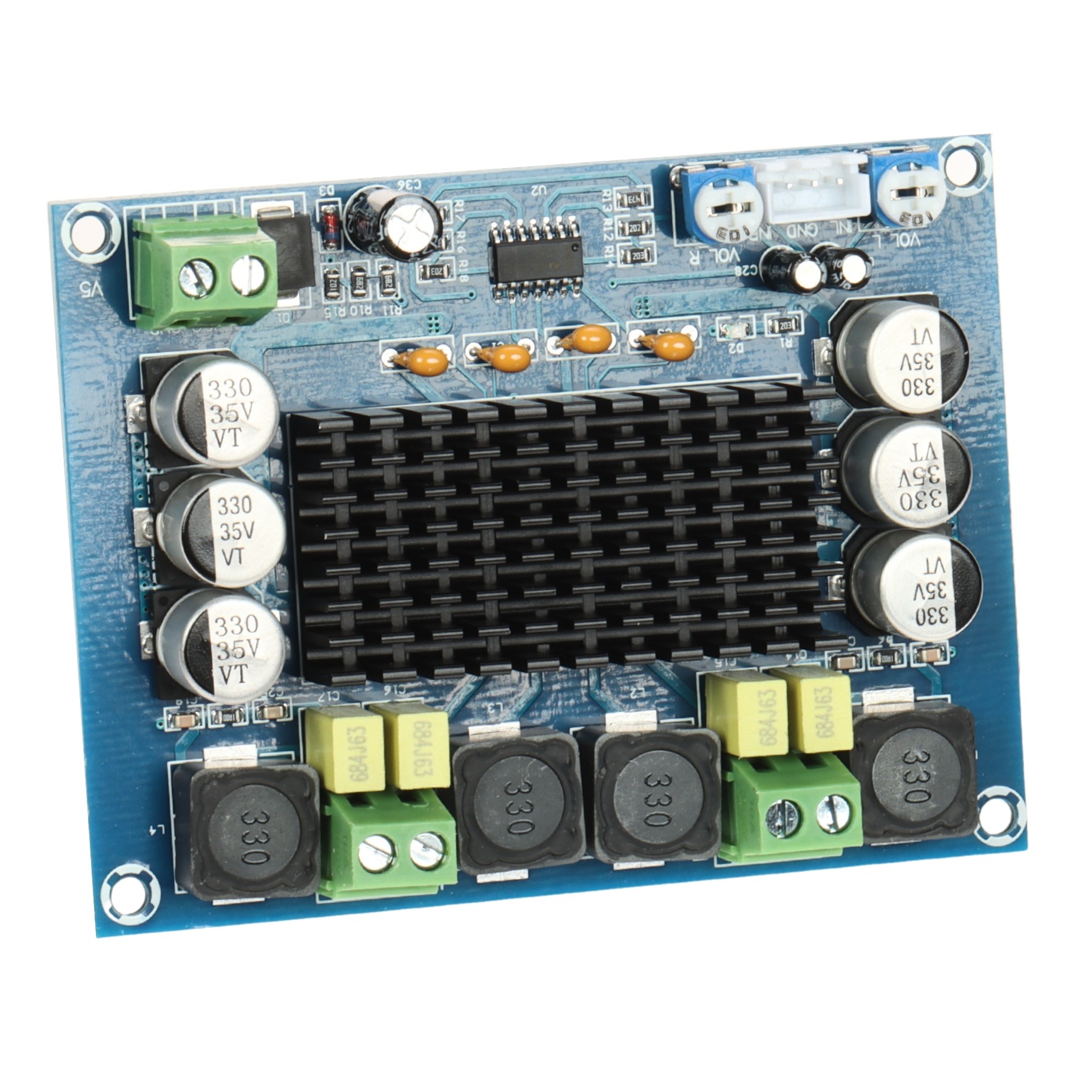 Modul amplificator 2x120W 2/8 ohmi TPA3116D2