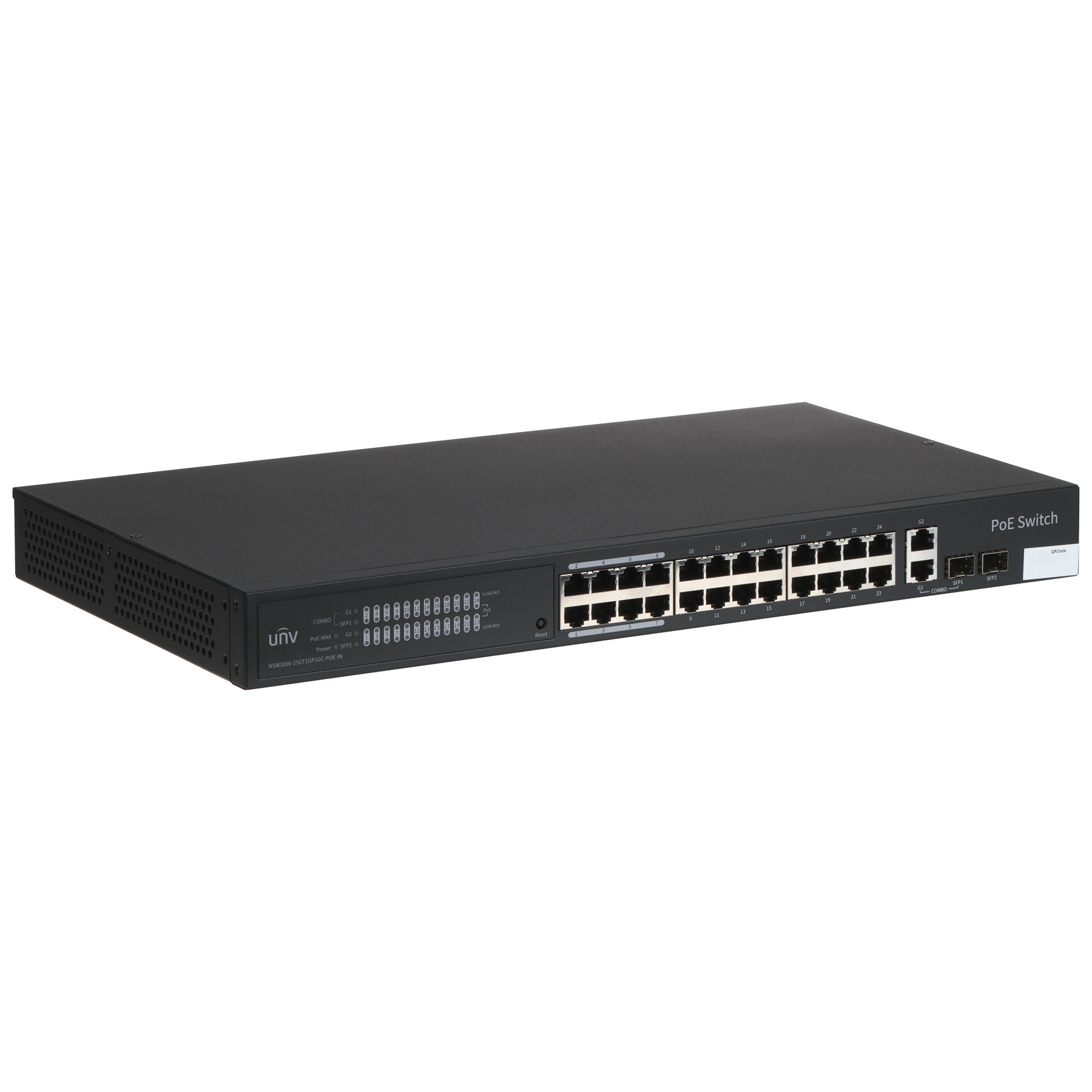 SWITCH POE NSW3000-25GT1GP1GC-POE-IN CU 24 PORTURI + 2X UPLINK + 2X SFP UNIVIEW
