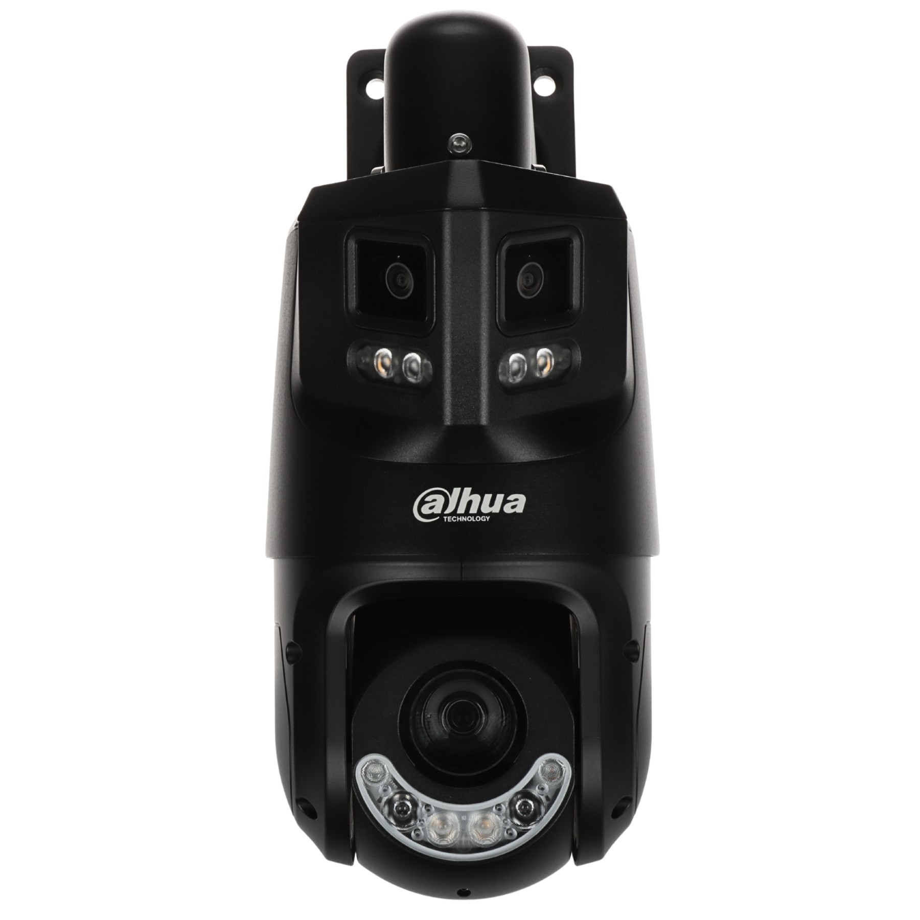 Cameră IP Speeddome SDT4E425-8P-GB-APV1-BLACK TiOC WizSense Smart Dual Light 4 Mpx 5...125 mm + 8 Mpx panoramic, DAHUA