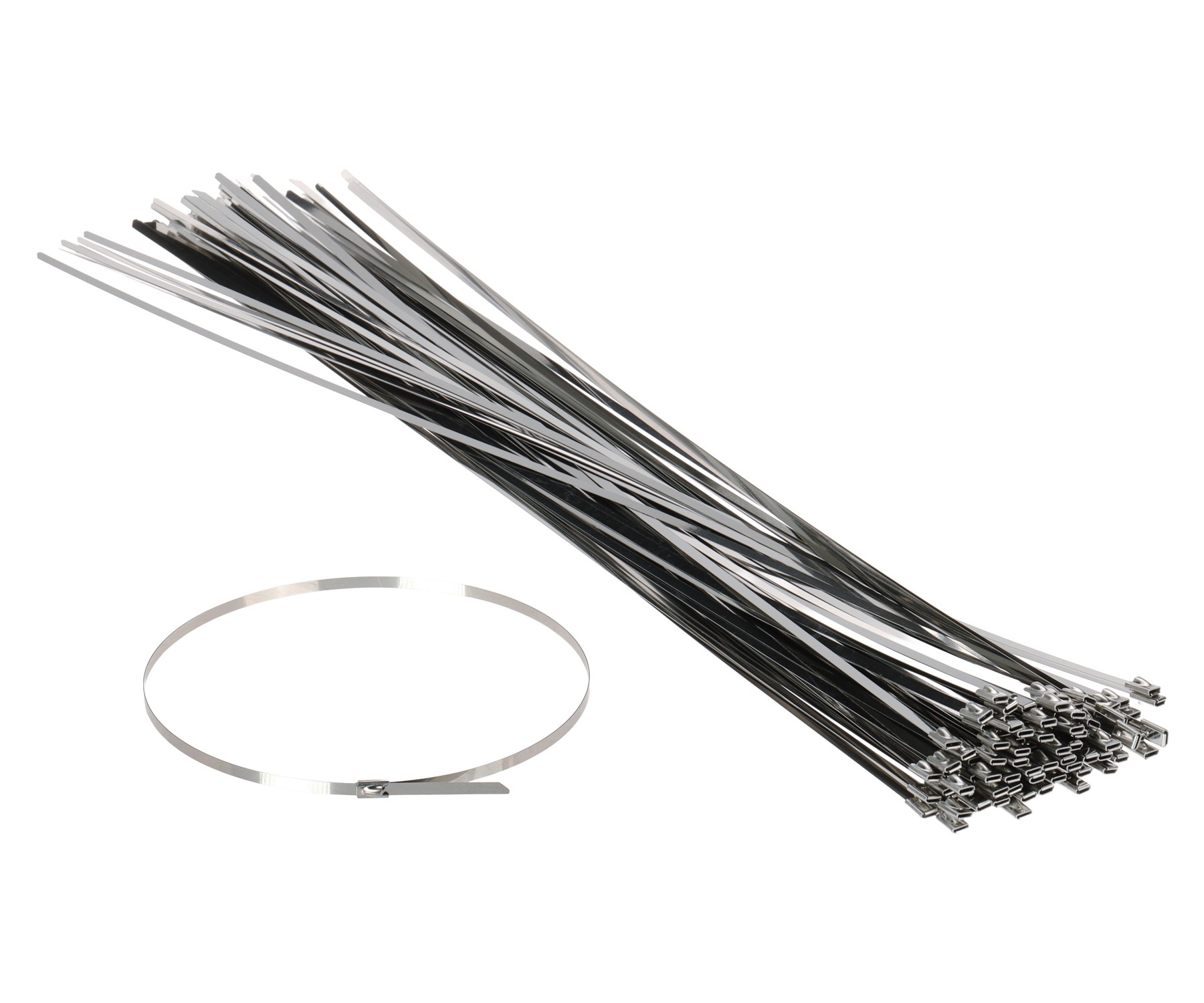 Set 100 șoricei/coliere metalice 500x4.6mm DELTA Montage