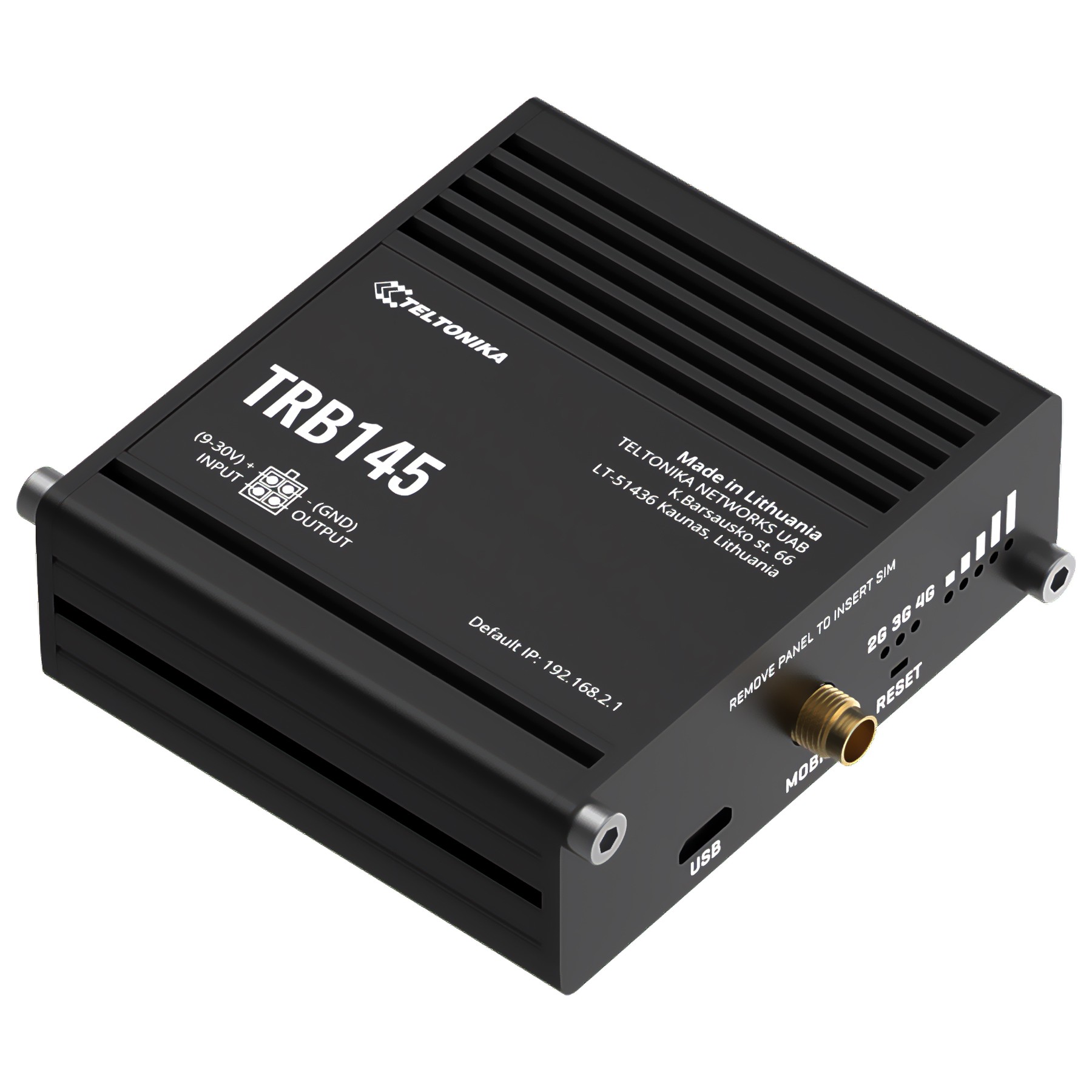 Gateway/router insdustrial IoT 4G/LTE LA RS-485 TRB145 Teltonika