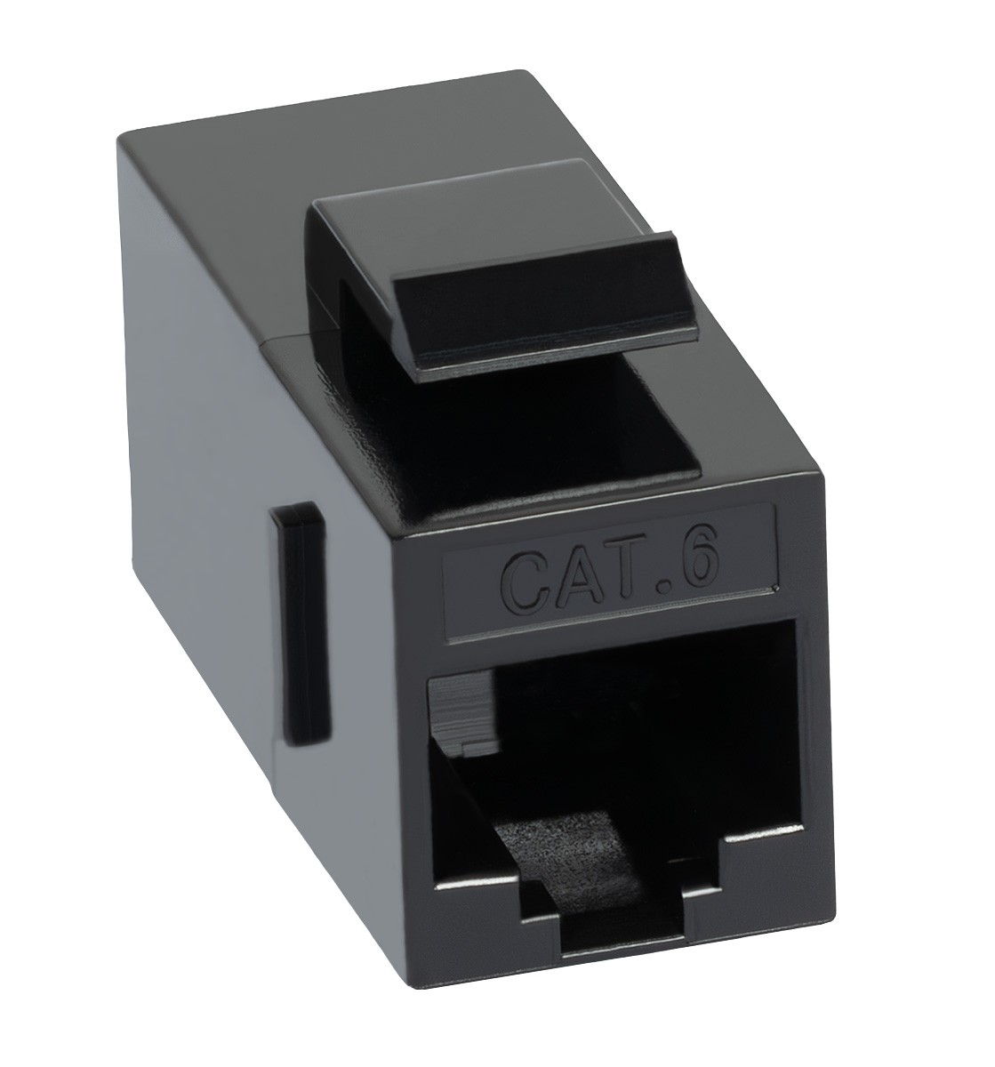 Cuplă Rj45 Cat.6 Keystone Logilink neagră