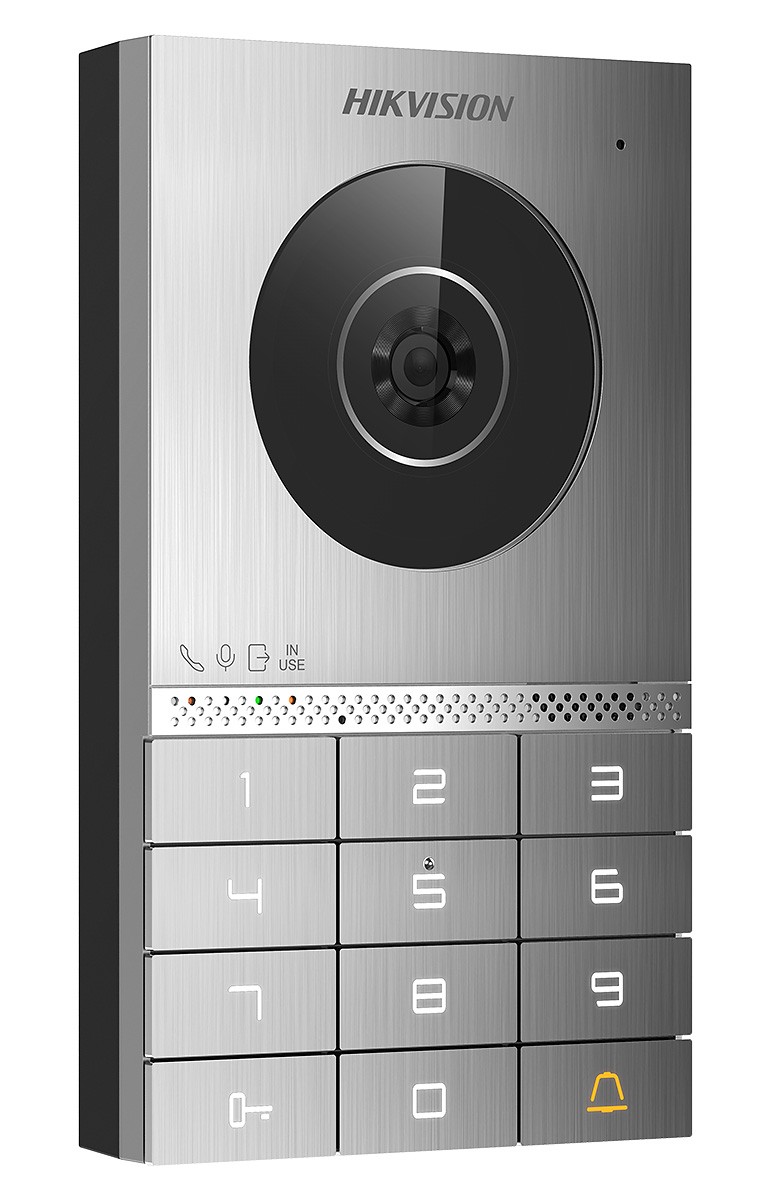 Stație de ușă pentru vile DS-KV7023EY-IME2 (HD cu 2 fire, 1 abonat, seria EY) Hikvision