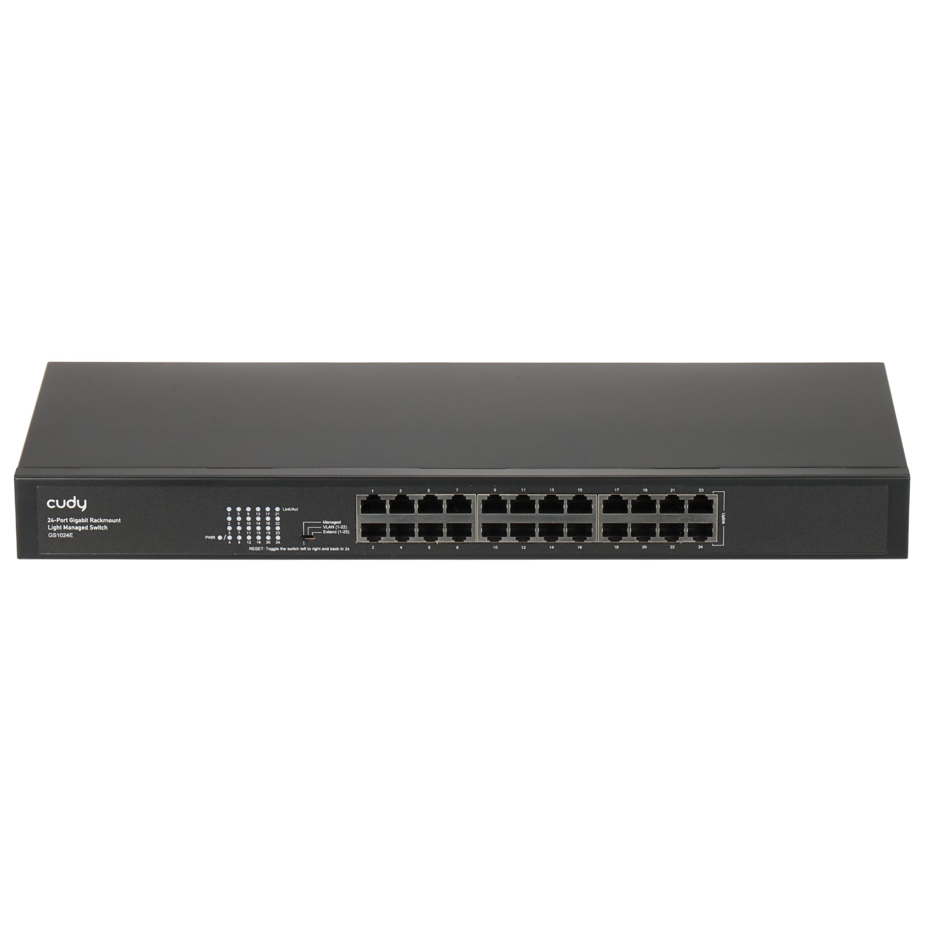Switch 24 porturi gigabit rackabil GS1024E CUDY