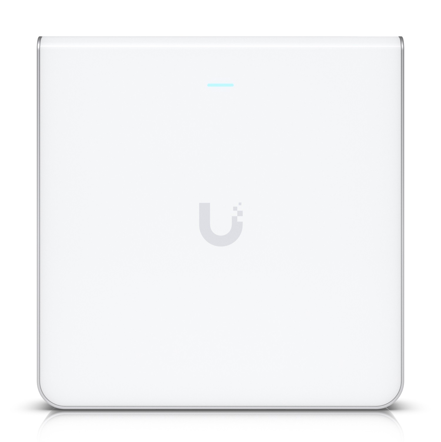 UBIQUITI U6 Enterprise In-Wall, 10 spatial streams, 115 m² (1,250 ft²) coverage, 600+ connected devices, Powered using PoE+/PoE+