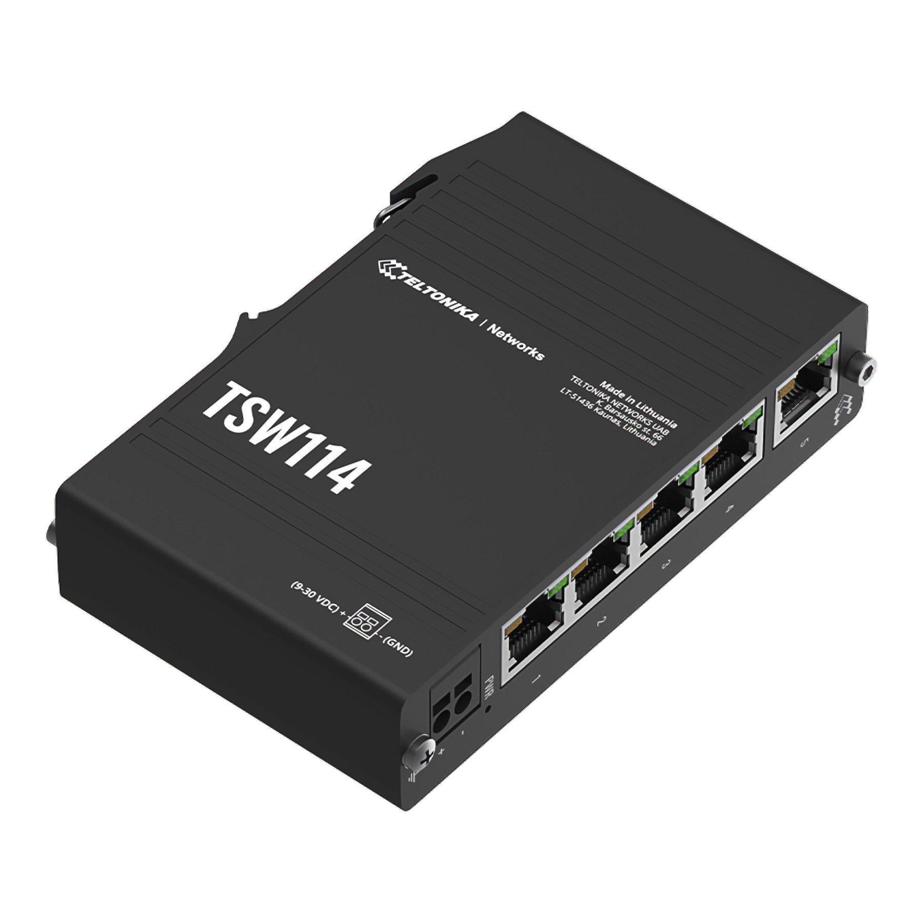 Switch 5 porturi gigabit industrial TSW114 Teltonika