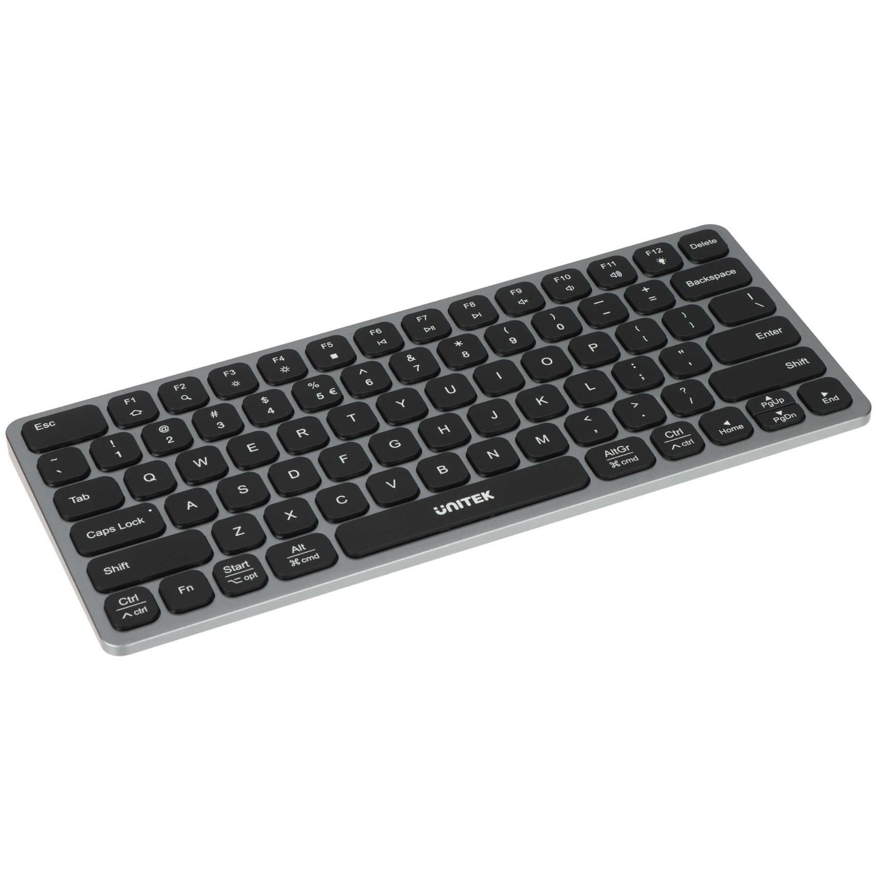 TASTATURĂ 9 ÎN 1 D1092A CU HUB ȘI CITITOR DE CARDURI SD QWERTY UNITEK
