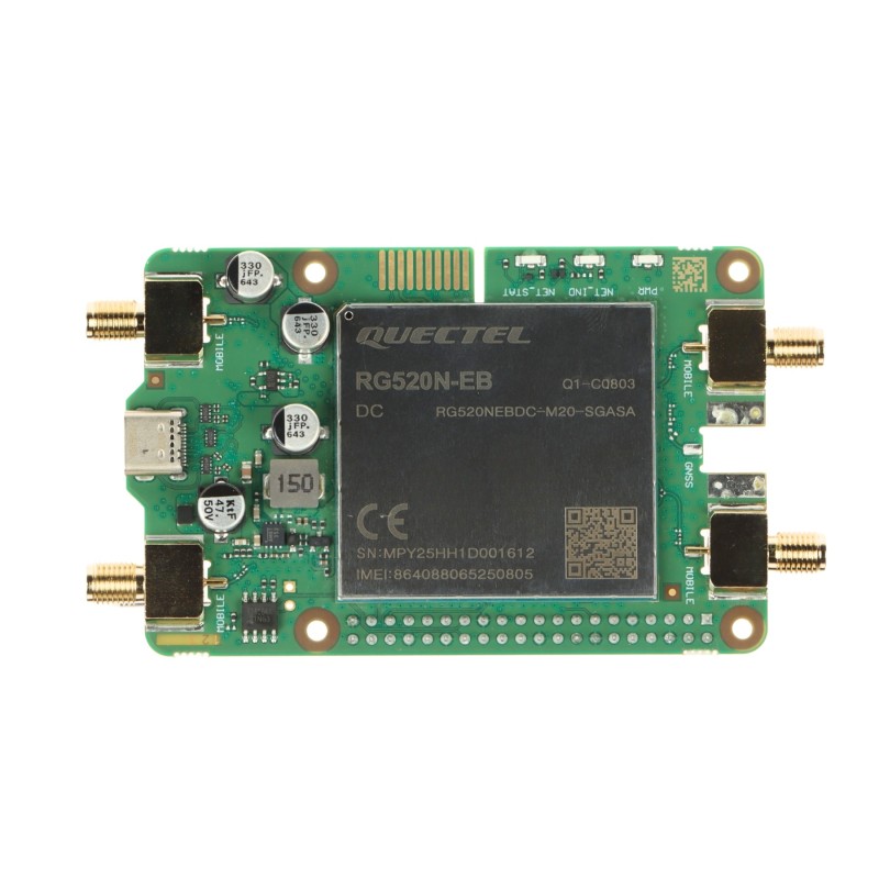 Modul comunicație 5G pentru Raspberry Pi HAT Teltonika CALYX EBD050