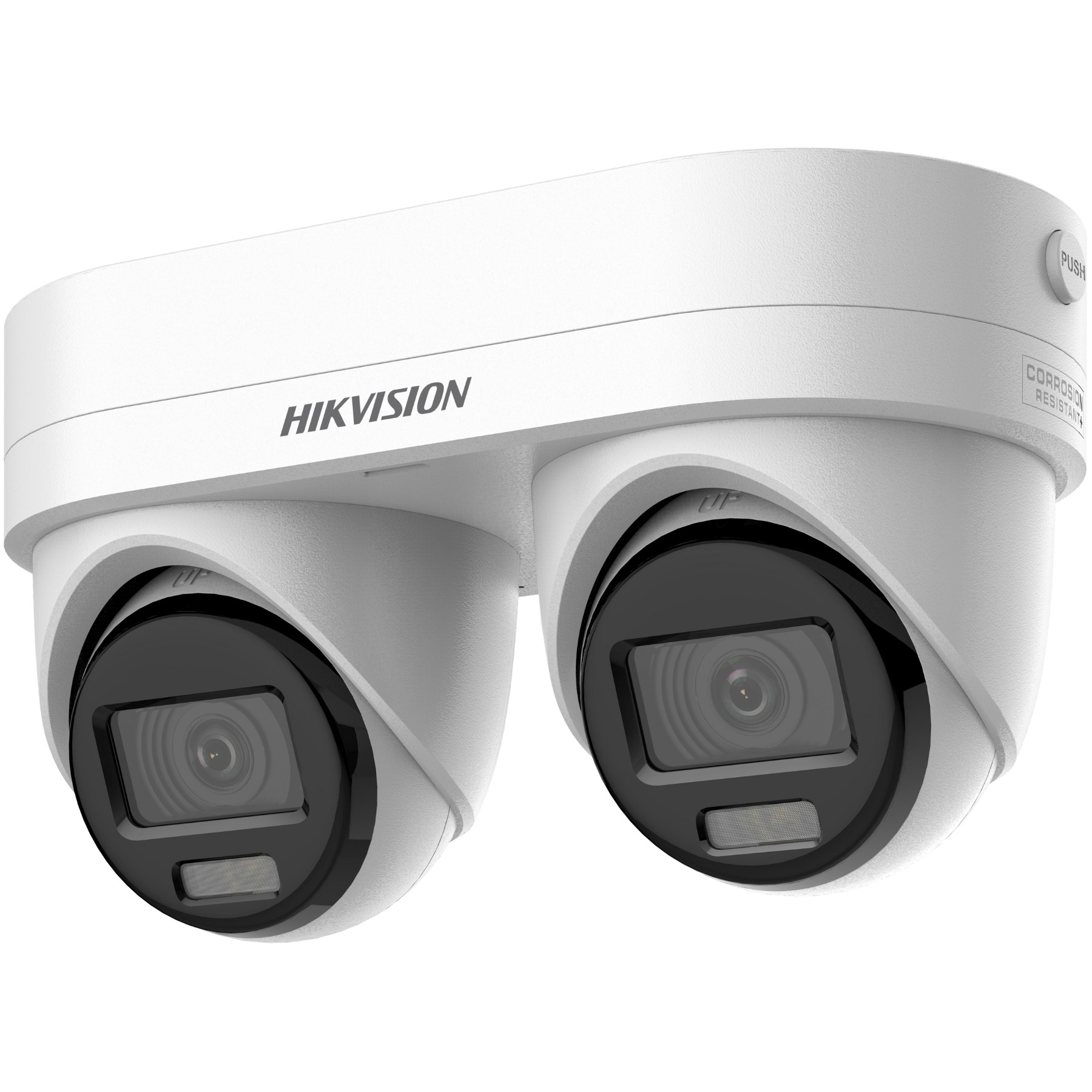 CAMERĂ DE LUAT VEDERI IP DUBLĂ DS-2CD2346G3D-IZ2UY/SL(2.8/4MM) AcuSense 3.0 DarkFighter - 4 Mpx 2 X 2.8 / 4 mm Hikvision