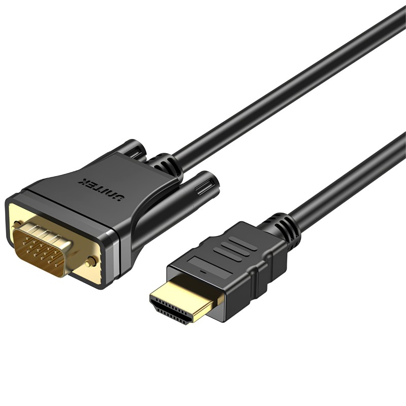 Cablu Adaptor HDMI la VGA 2 m 1080p UNITEK V1185A01