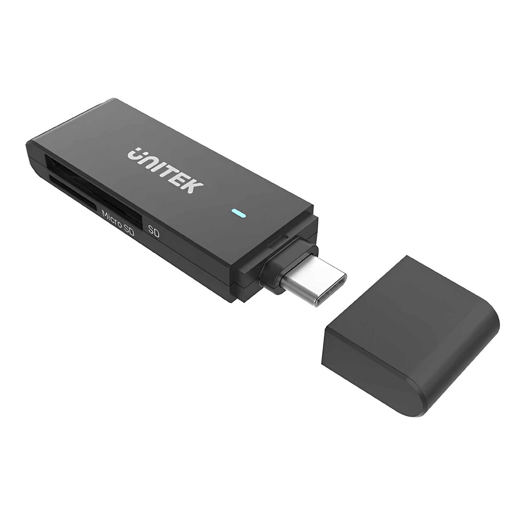 Cititor carduri SD si MicroSD USB-C 5Gbps Unitek Y-9328