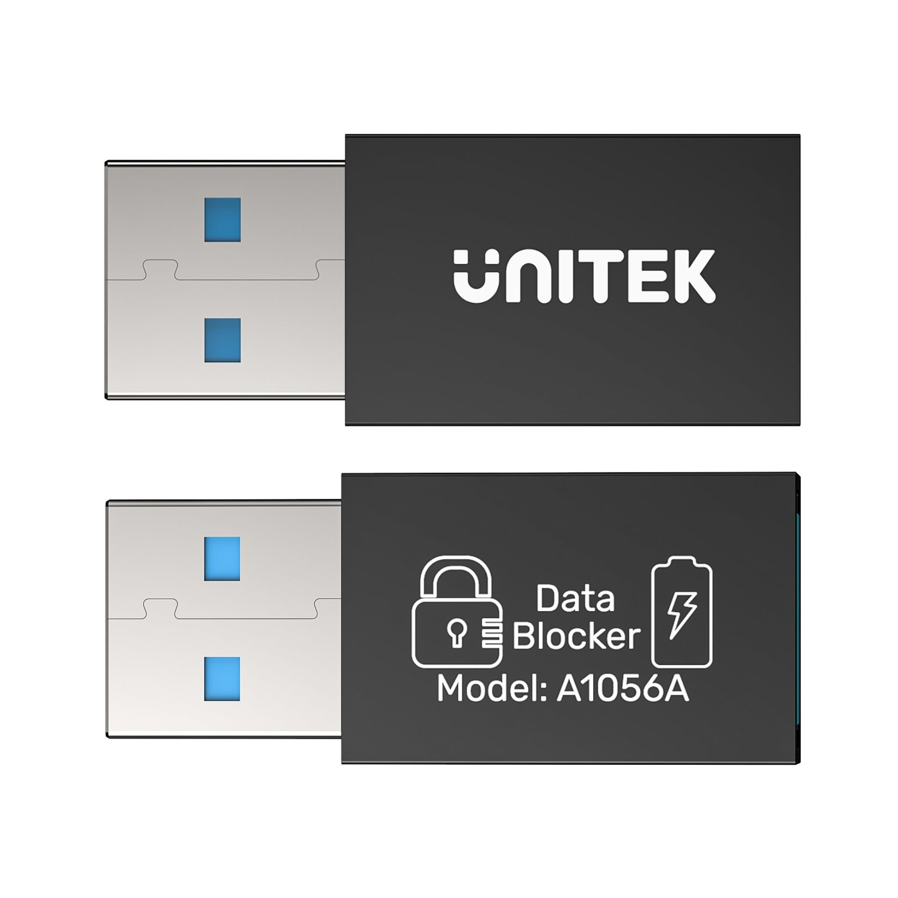 Set 2 buc adaptor blocare date USB-A max 240W A1056ABK01 UNITEK