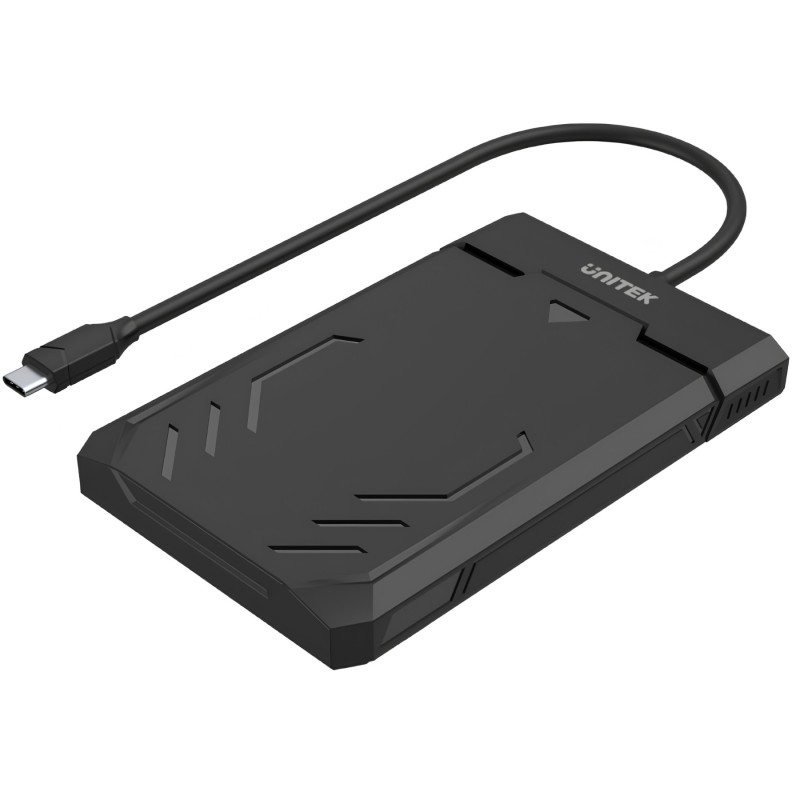 Carcasă Externă HDD/SSD 2.5" SATA III USB-C, UNITEK DiskGuard Raiden Y-3036A