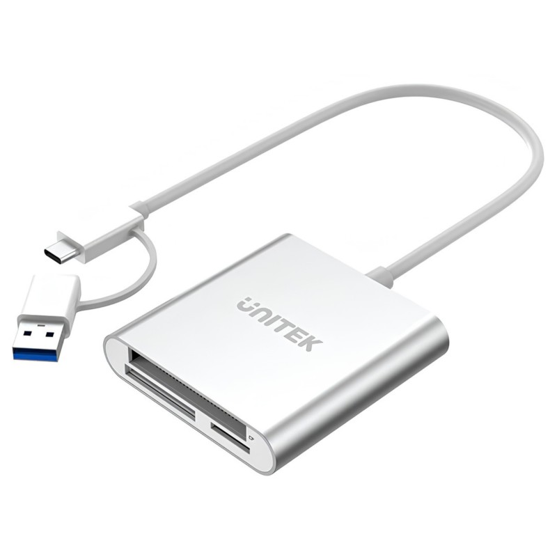 Cititor card CFexpress/SD/microSD USB 3.0 Unitek Y-9313D