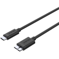 Cablu USB-C la Micro-B 1m Unitek Y-C475BK - 1