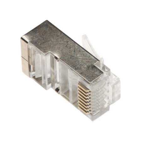 Mufă rețea FTP Cat.6 ecranată RJ45/6-EKRAN(10 buc)