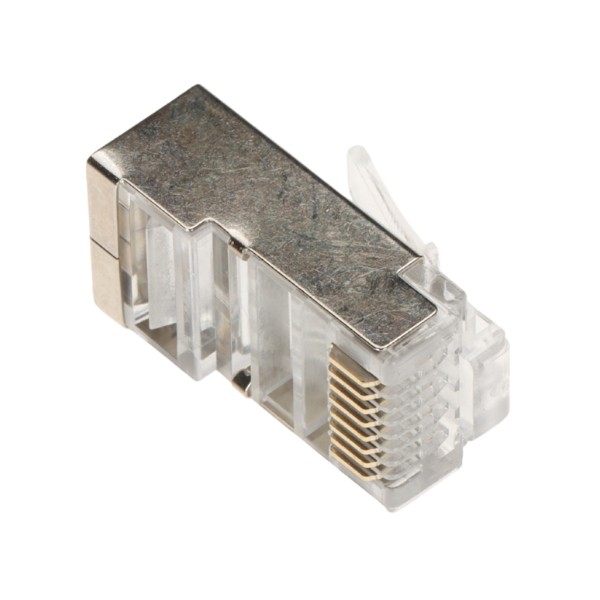 Mufă rețea FTP Cat.6 ecranată RJ45/6-EKRAN(10 buc)