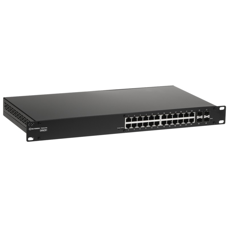 Switch industrial 24x gigabit + 4x SFP gigabit SWM281 Teltonika