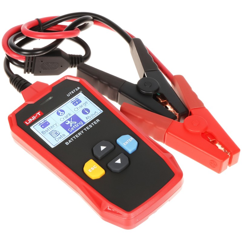 Tester baterie auto cu afisaj digital, 12V, UT675A UNI-T BAT