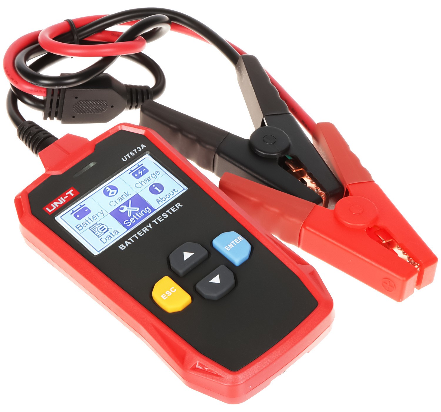 Tester baterie auto cu afisaj digital, 12V, UT675A UNI-T BAT