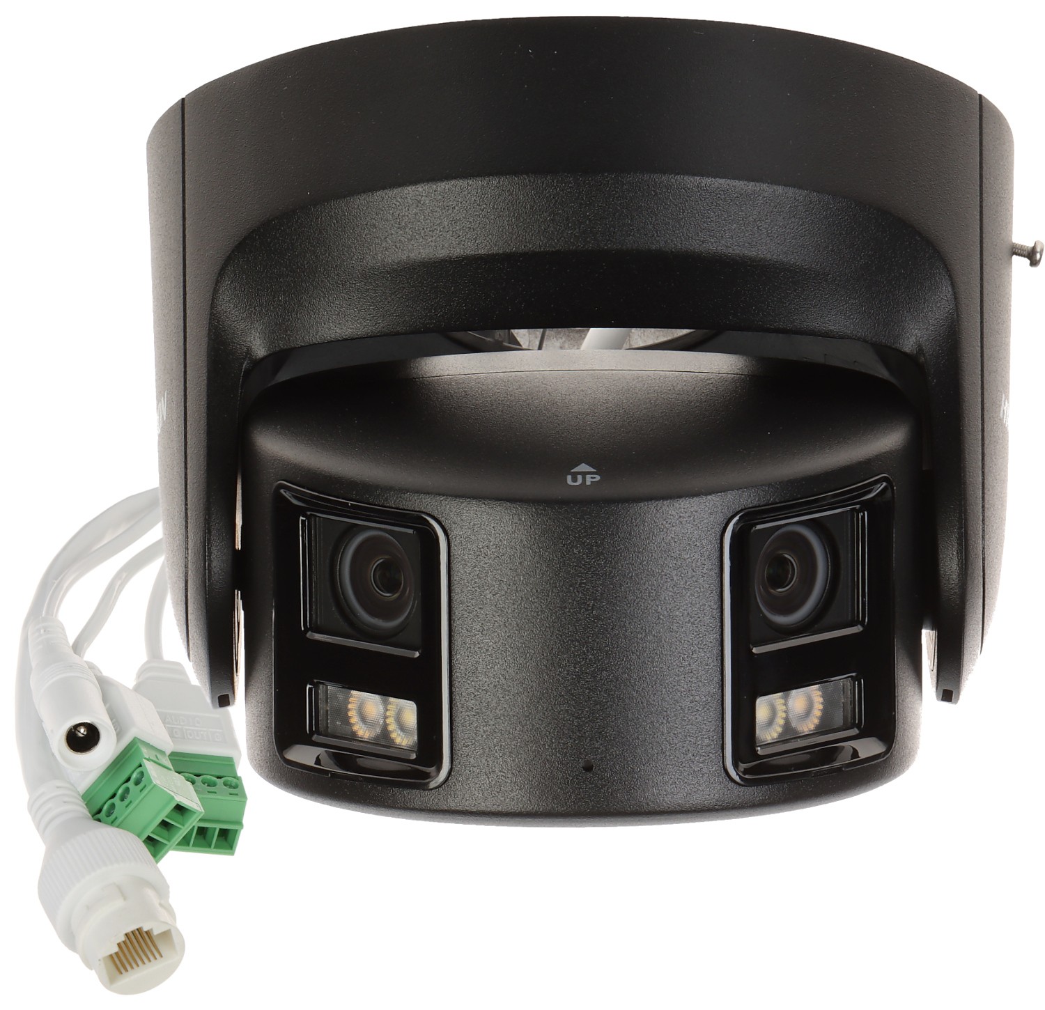 CAMERĂ IP DS-2CD2387G2P-LSU/SL(4MM)(C)BLACK PANORAMIC ColorVu - 7.4 Mpx 2x4 mm Hikvision
