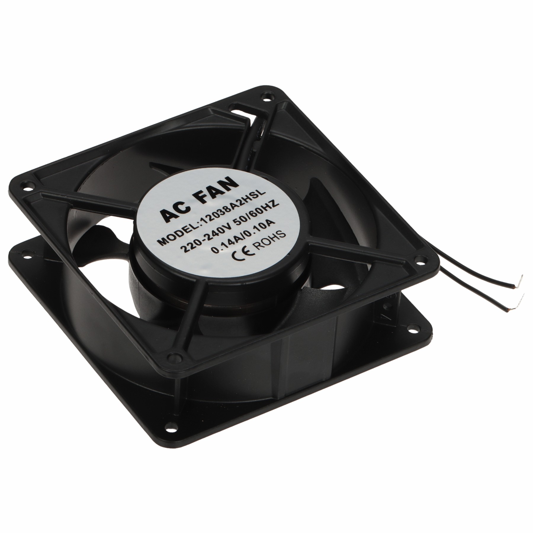 Ventilator pentru cabinete rack A19-W-B 120x120x38mm 230V