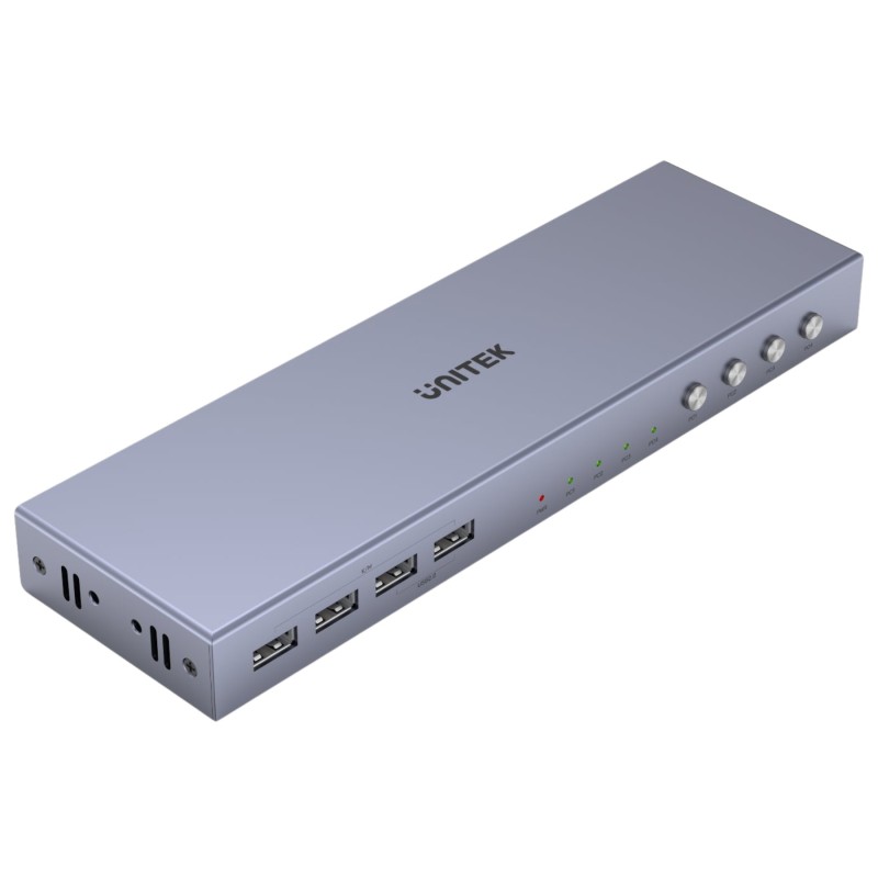 Switch KVM HDMI cu 4 intrări HDMI și 1 ieșire HDMI UNITEK V306A