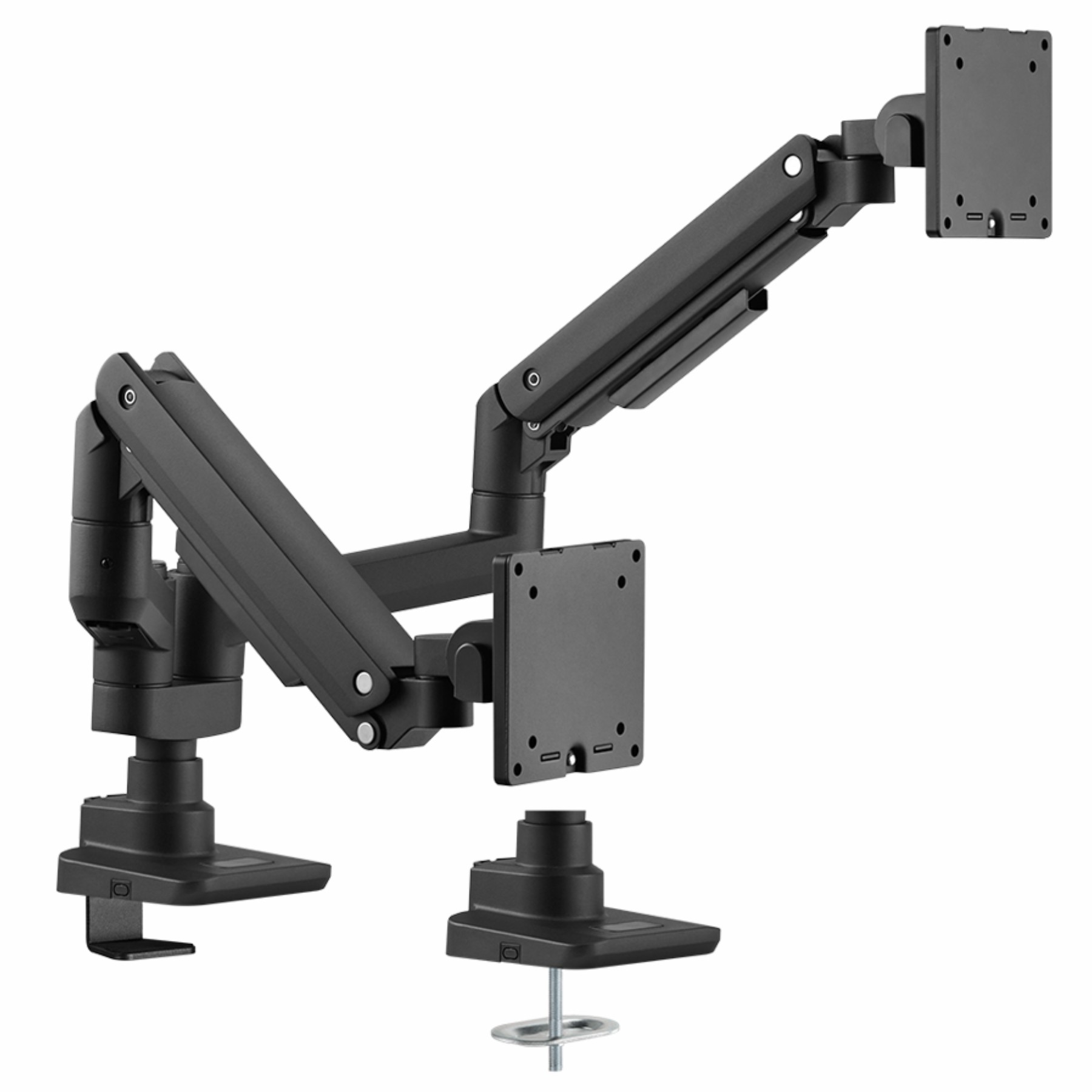 SUPORT DE BIROU PENTRU MONITOR, ARC CU GAZ BRATECK-LDT69-C024P2 BRATECK