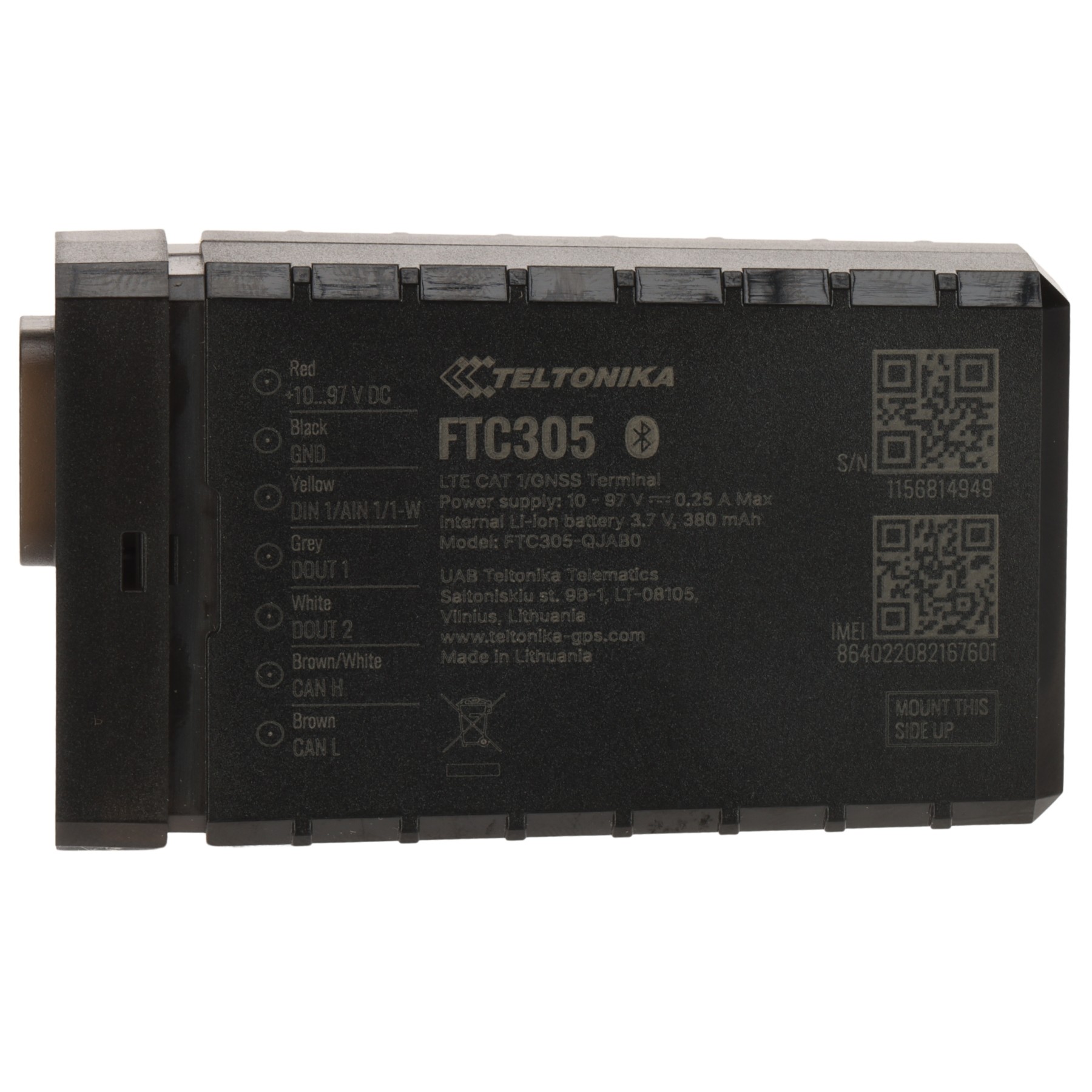 TRACKER GPS FTC305STAC01 Teltonika
