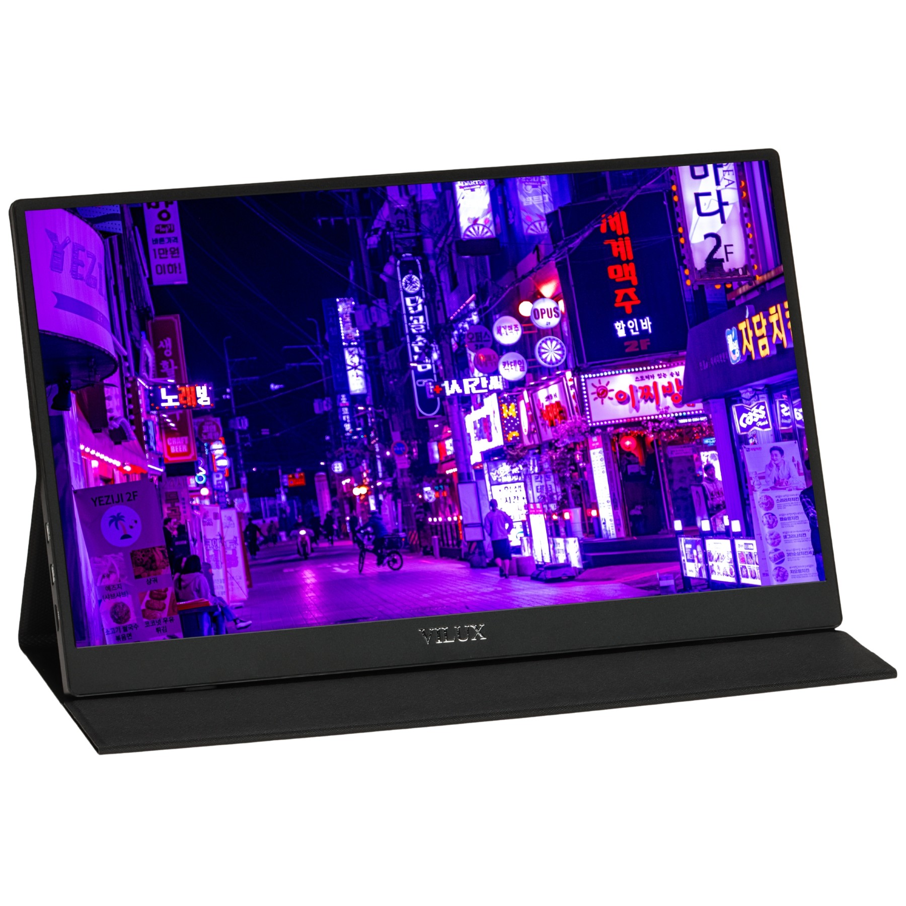 Monitor portabil 15.6 inchi HDMI, USB-C, Audio PM16-F201PD-S VILUX